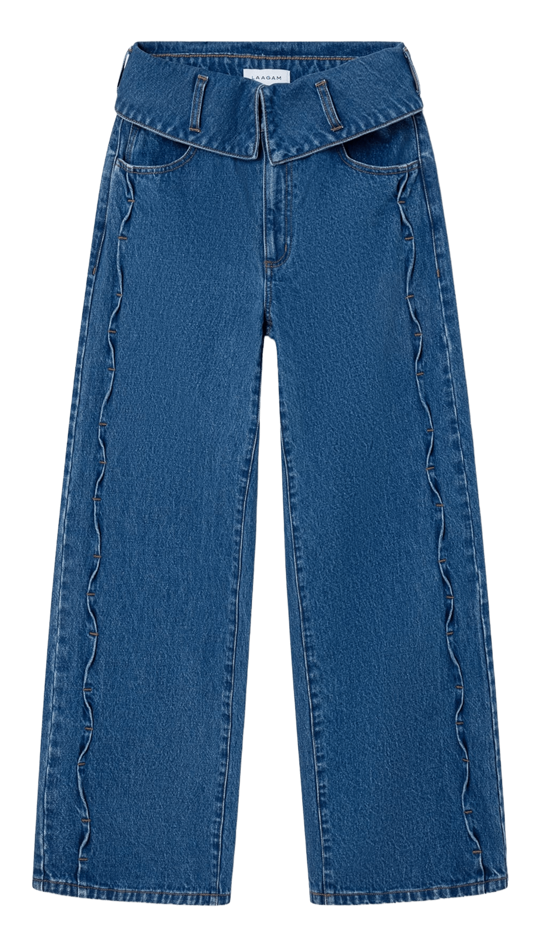 Cotton flared jeans LAAGAM Blue