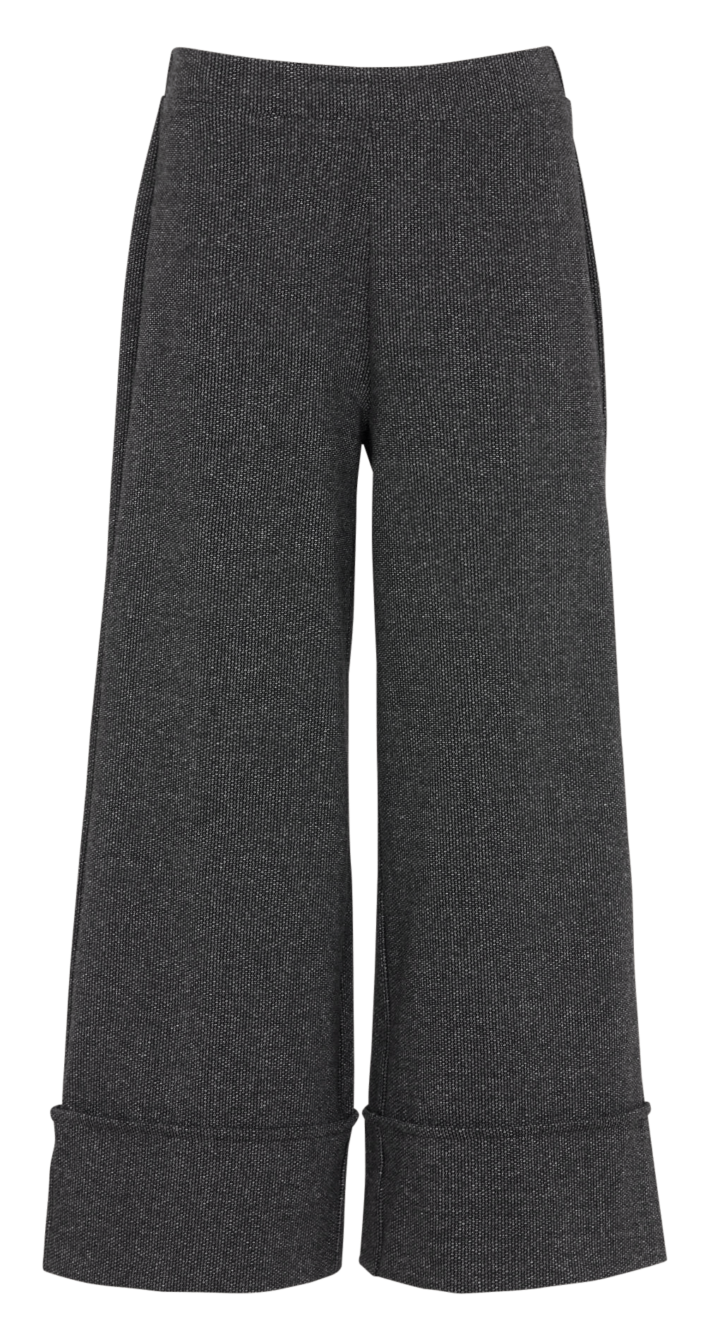 Weite Stretchhose mit hohem Bund HUMILITY Grau