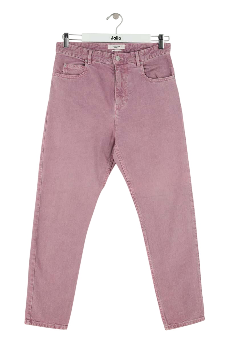Straight jeans ISABEL MARANT ÉTOILE - SECONDE MAIN Pink