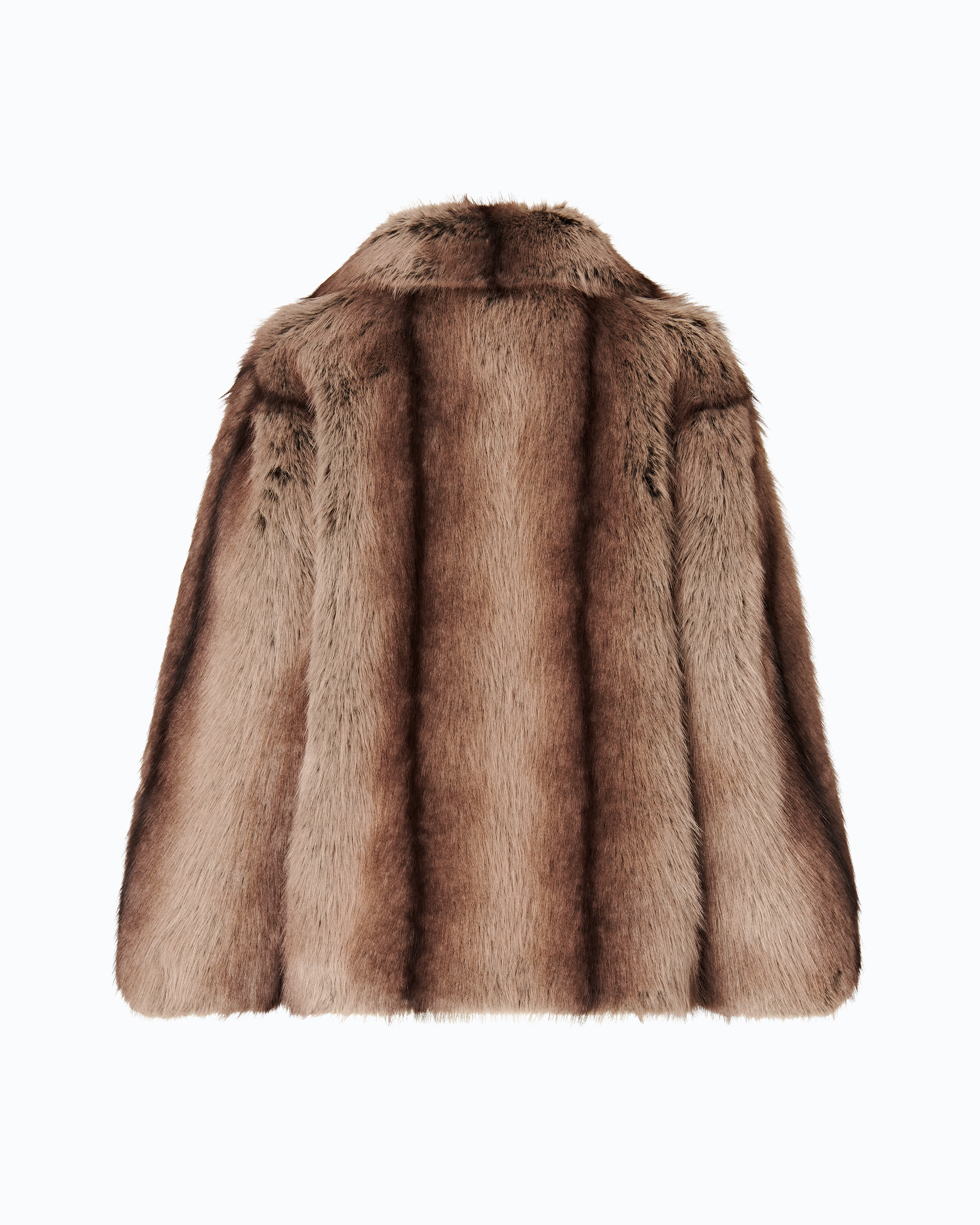 Caban en fourrure synthétique PINKO Multicolore