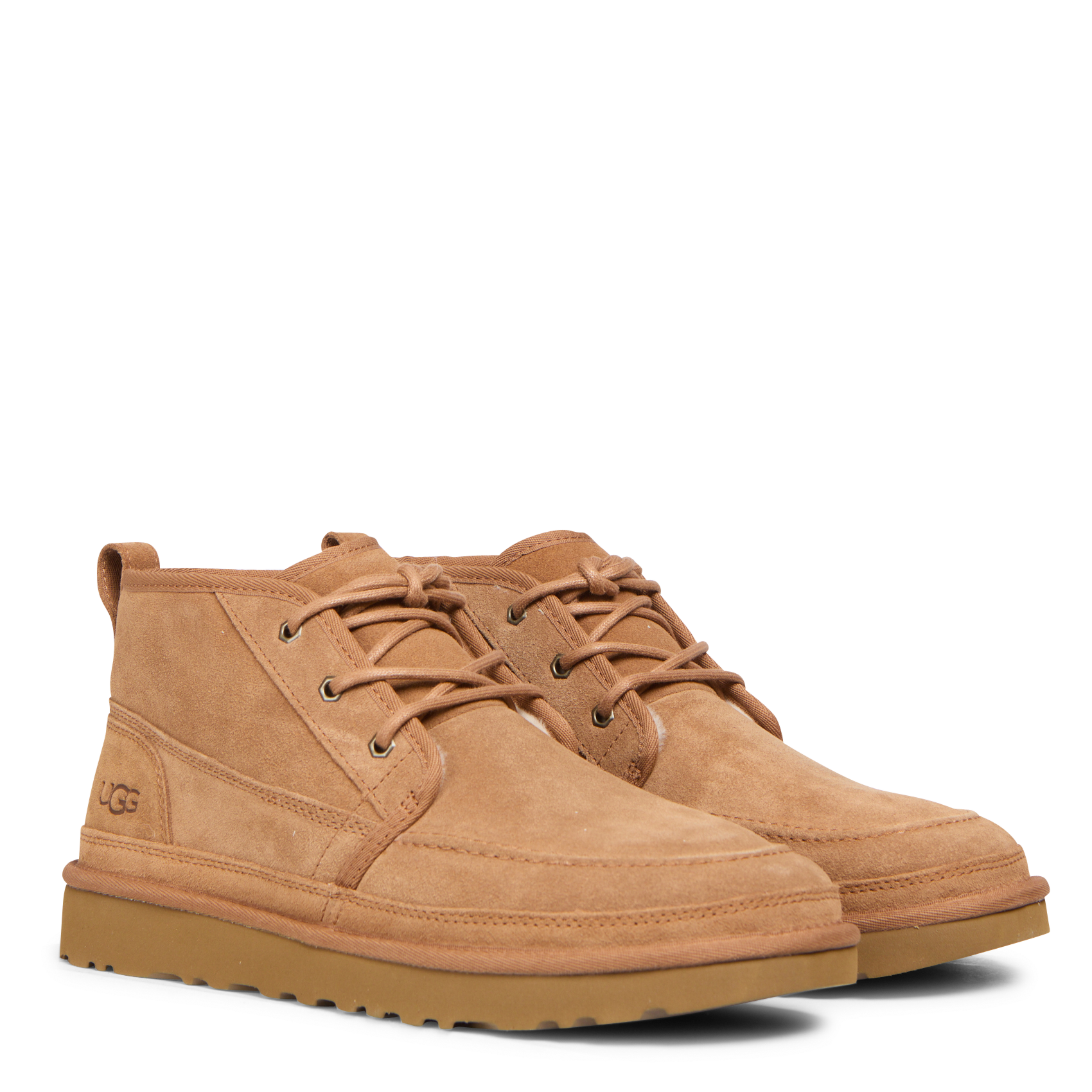 Boots en cuir velours UGG Marron