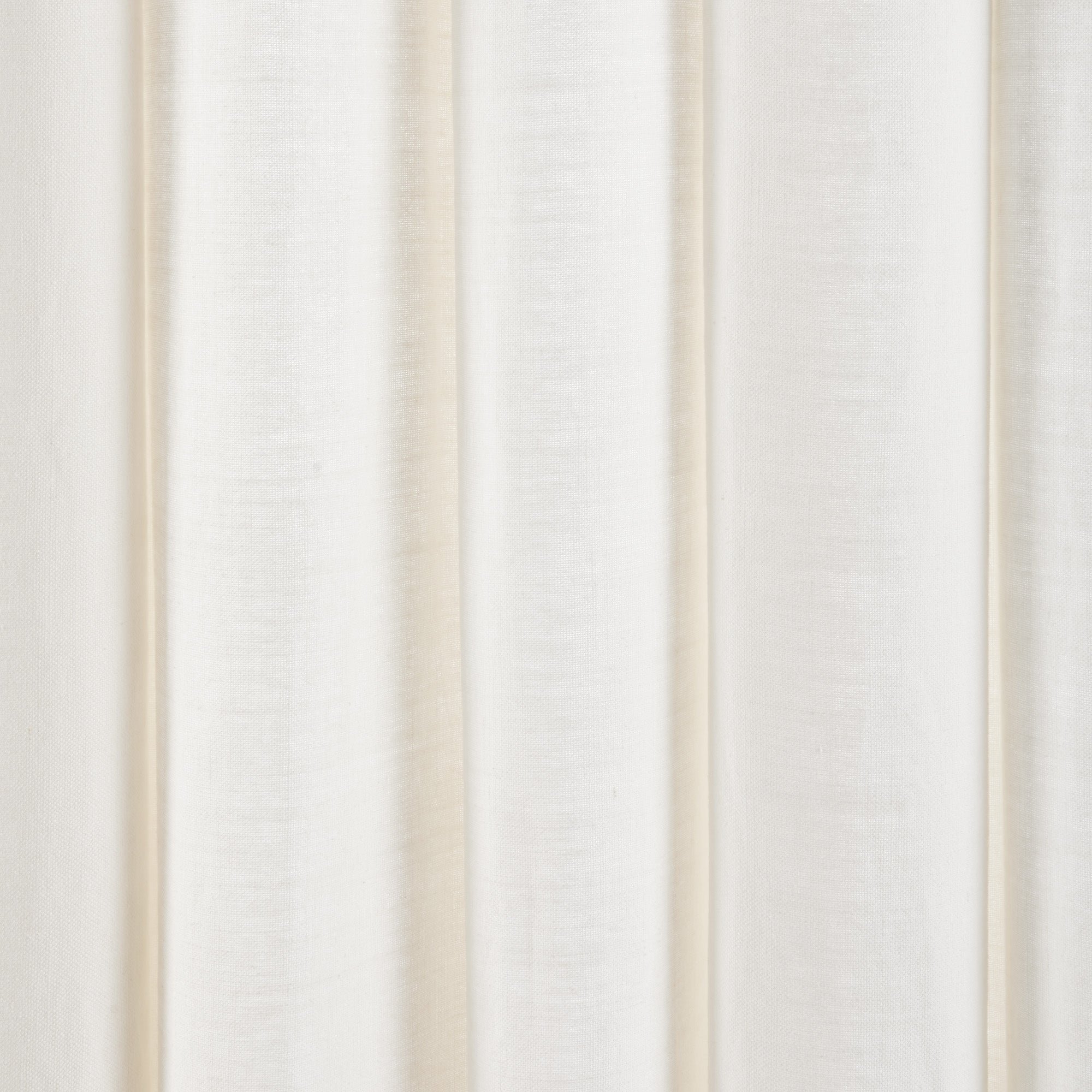 AUBIN - Linen curtain with eyelets MADURA White