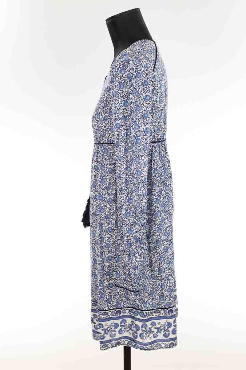 Cotton dress SEZANE - Seconde main Blue