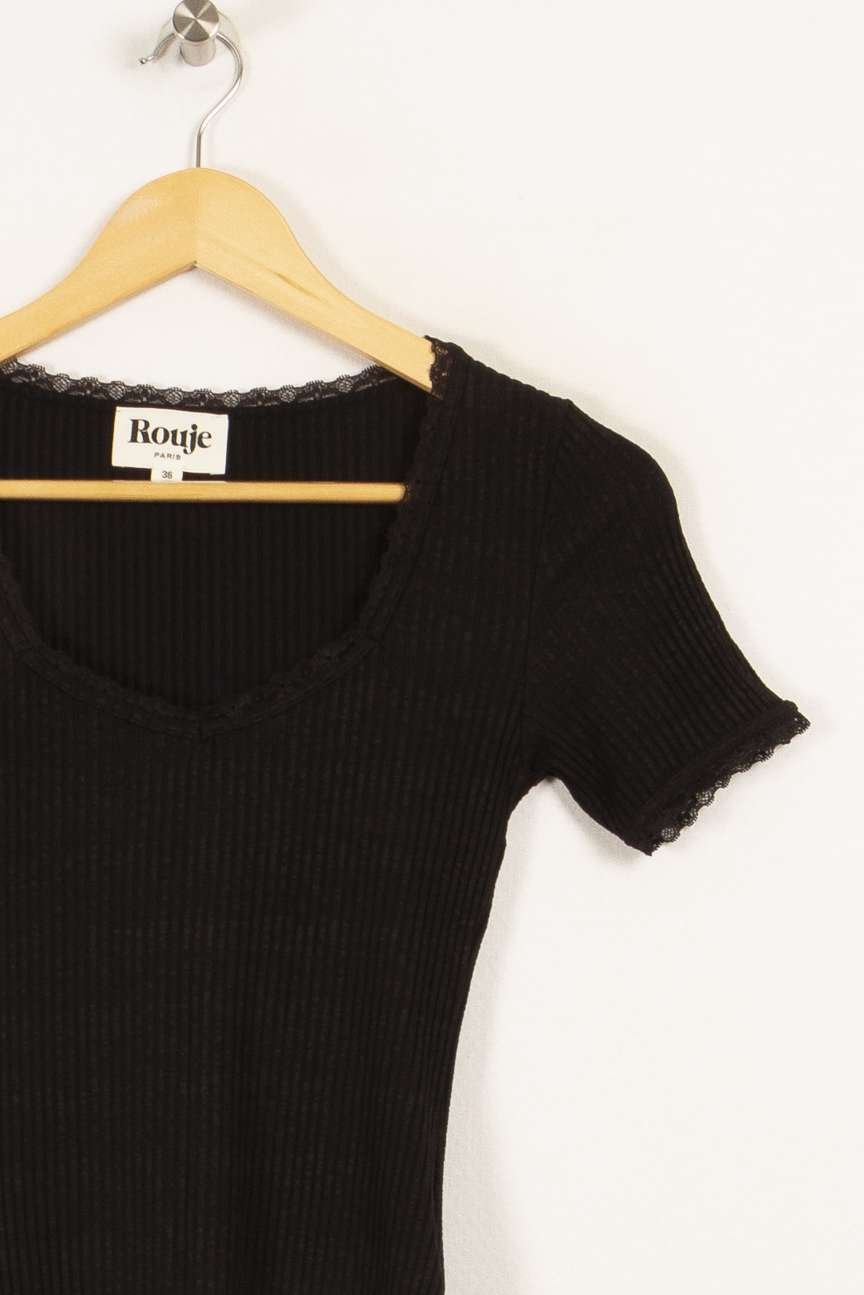 Top - rouje ROUJE - Seconde Main Black