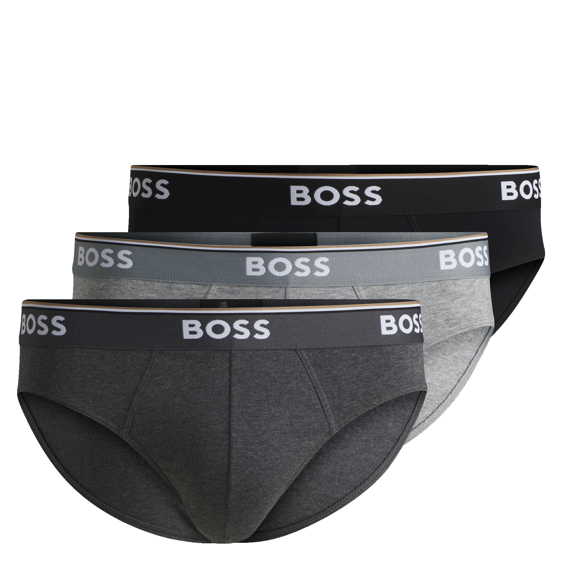 Pack of 3 cotton panties BOSS