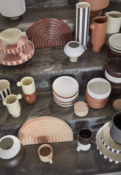 Earthenware pot OYOY LIVING DESIGN Pink