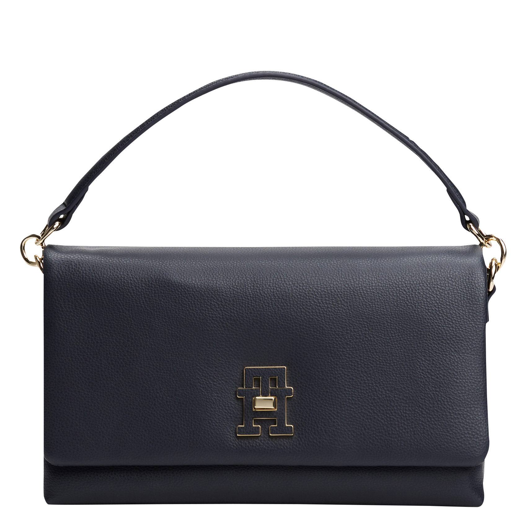 Sac bandoulière à fermoir tournant TOMMY HILFIGER Bleu