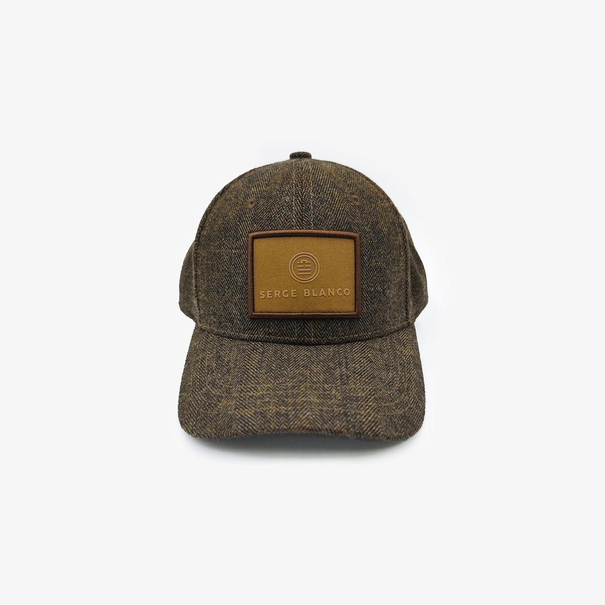Chevron Couture Cap SERGE BLANCO Brown