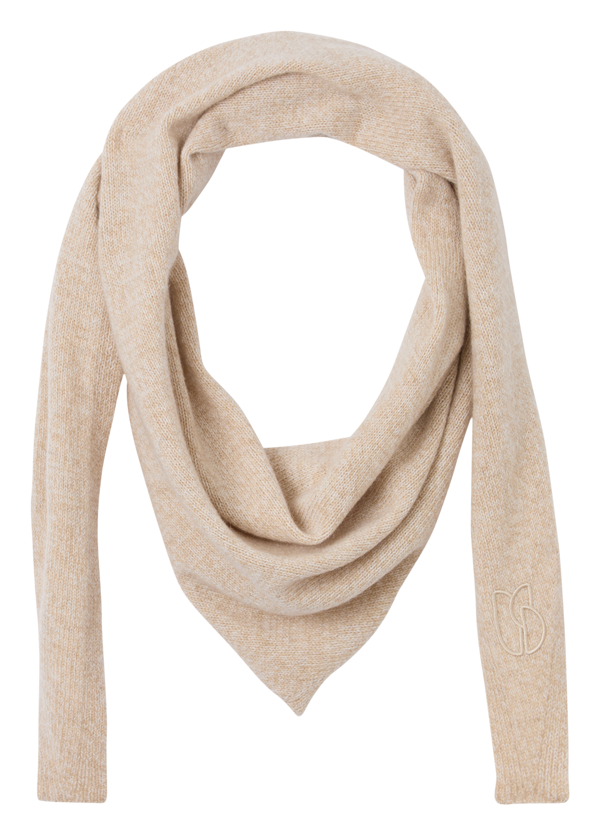 Echarpe en cachemire BA&SH Beige