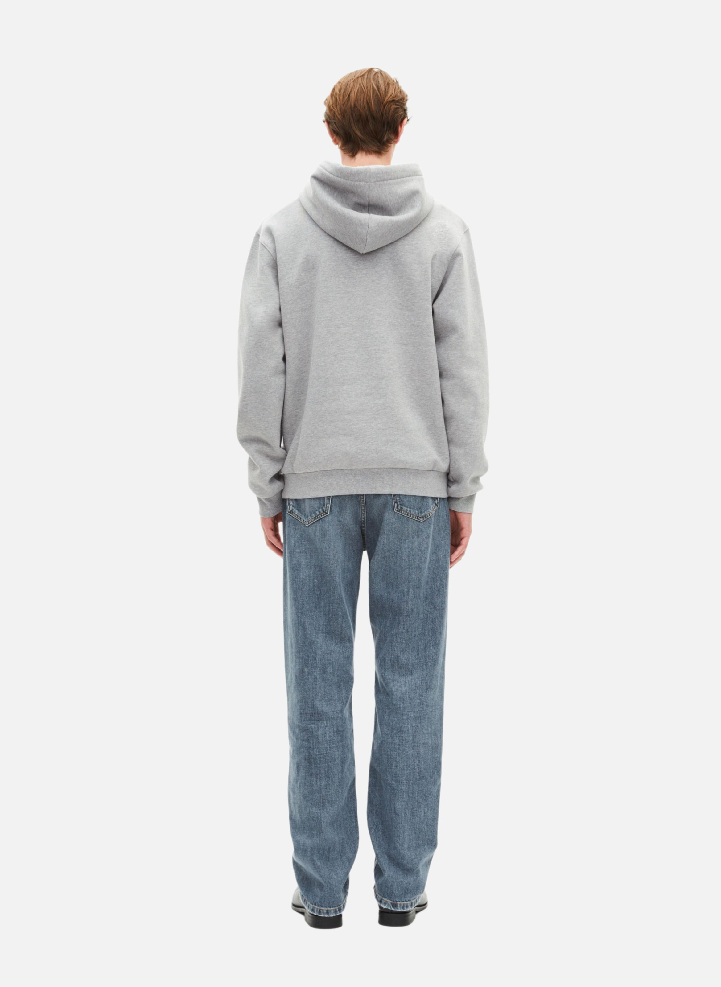 Hoodie with patch THE KOOPLES Grey
