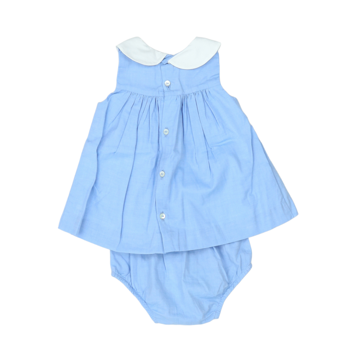 Blue baby dress - 3 months JACADI - Seconde Main Blue