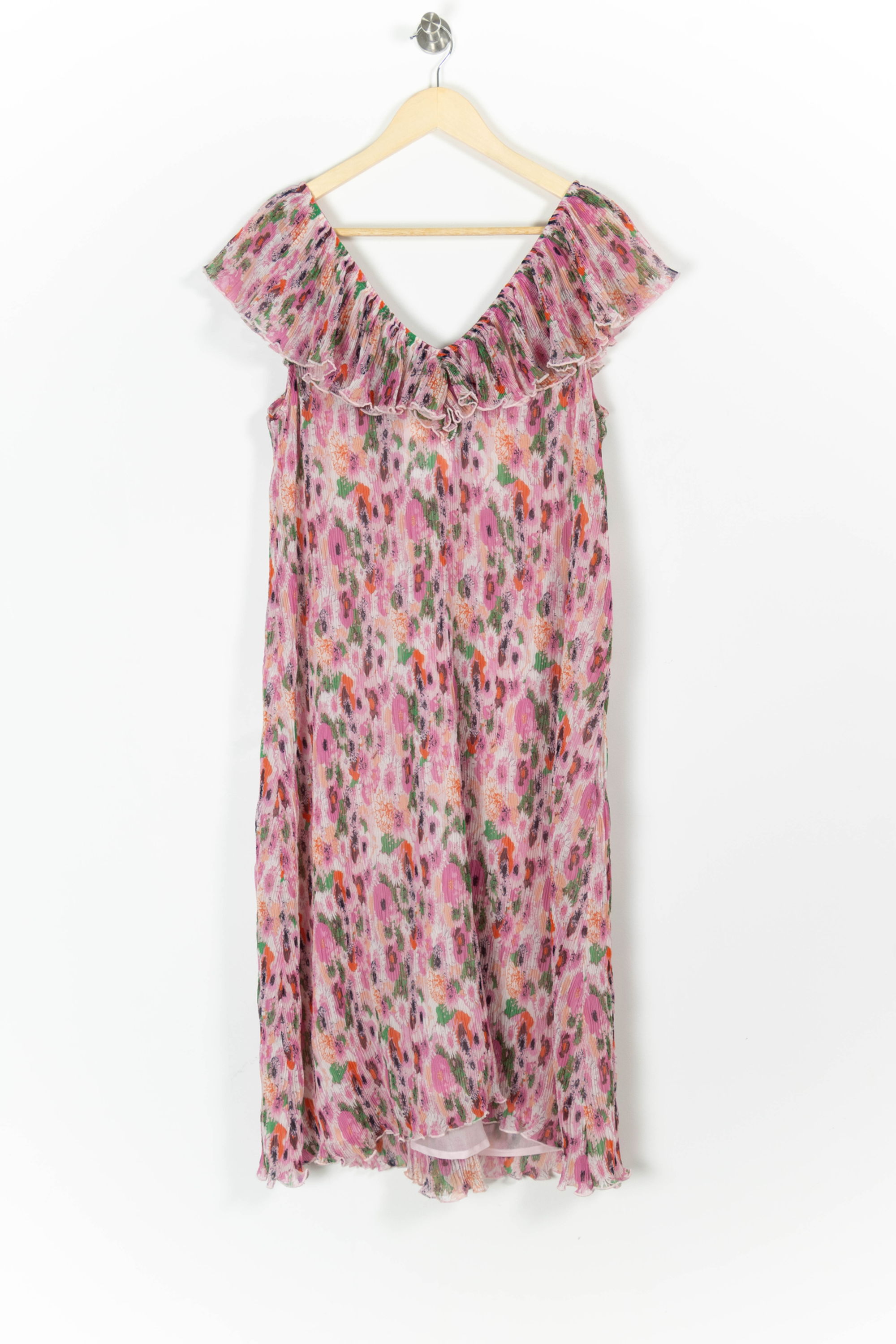 Robe longue GANNI - Seconde Main Multicolore