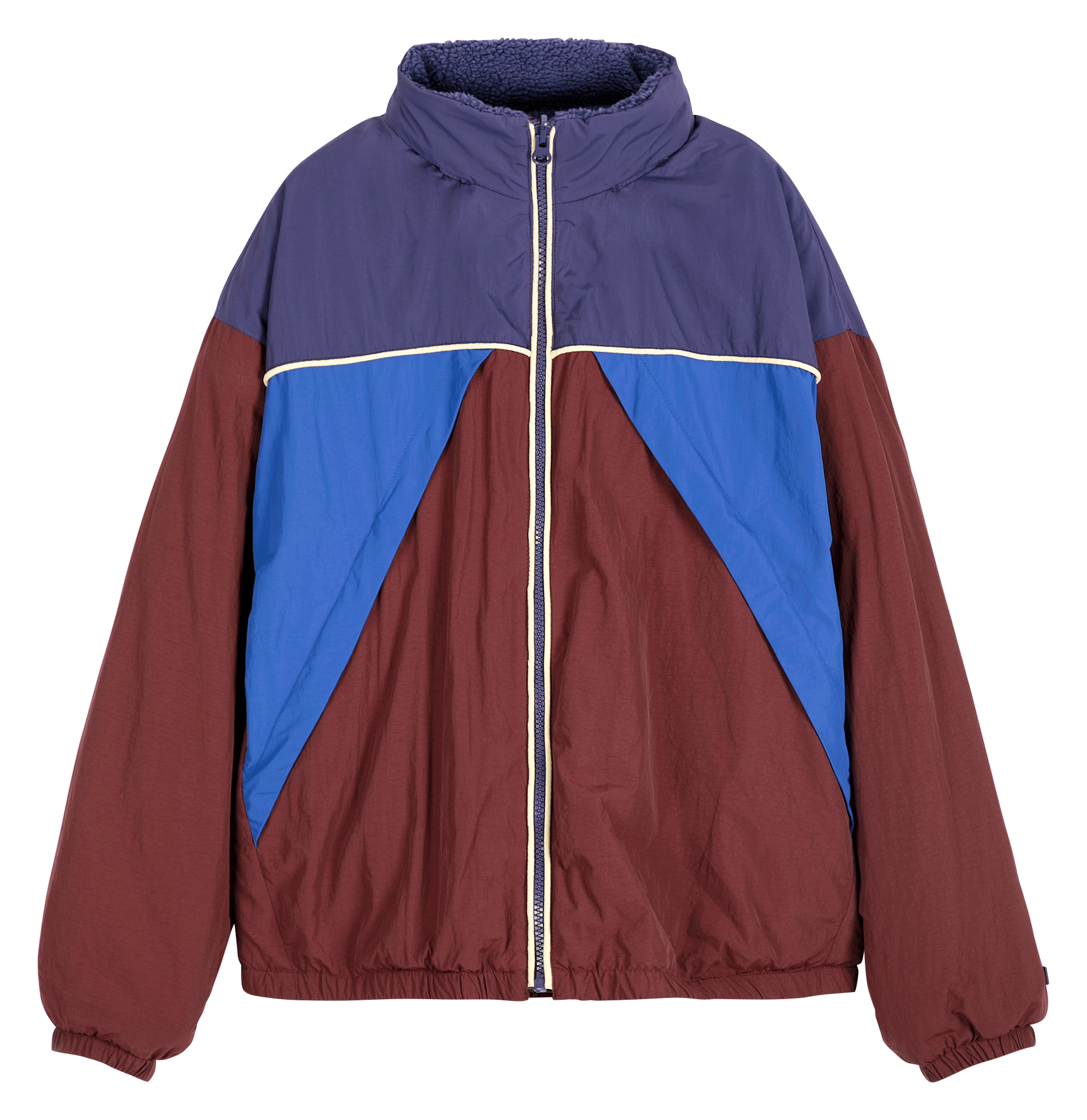 Veste color block réversible à col montant BOBO CHOSES Multicolore