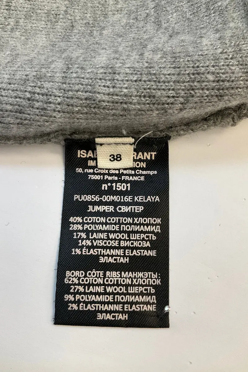 Sweater ISABEL MARANT ÉTOILE - SECONDE MAIN Grey