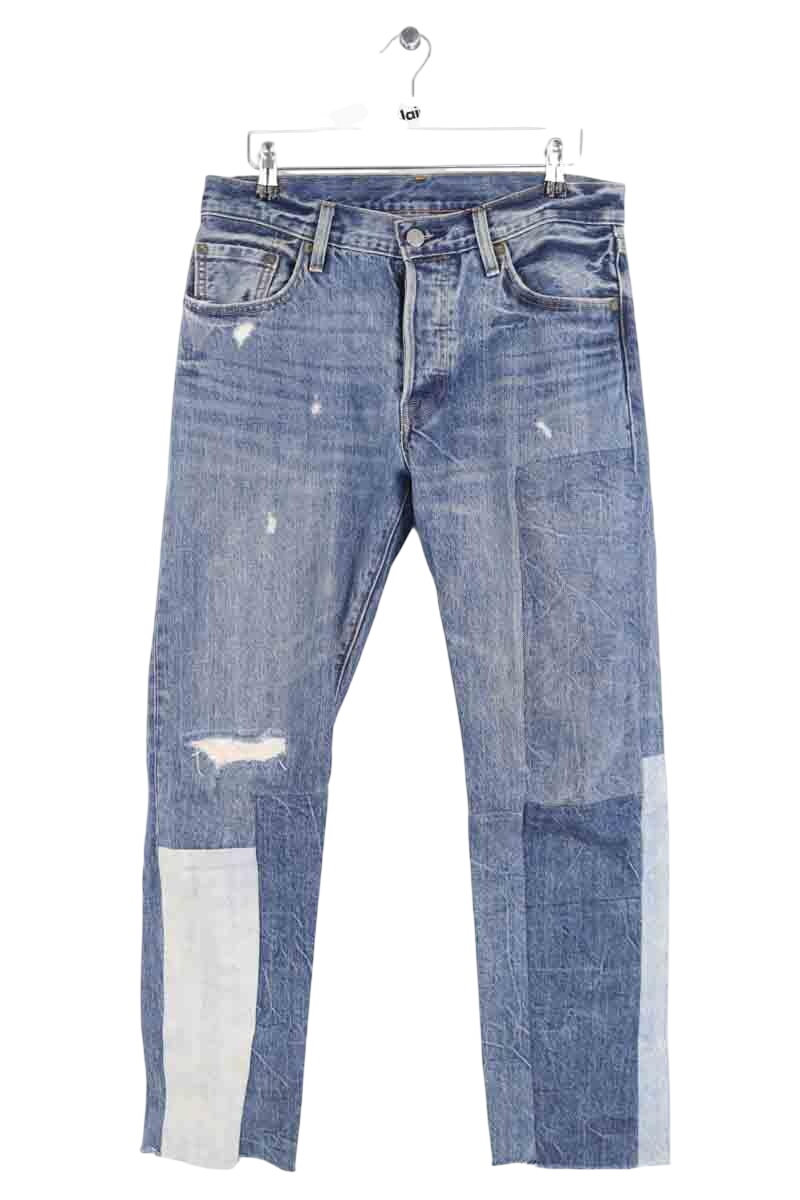 501 straight jeans LEVI'S - Seconde main Blue