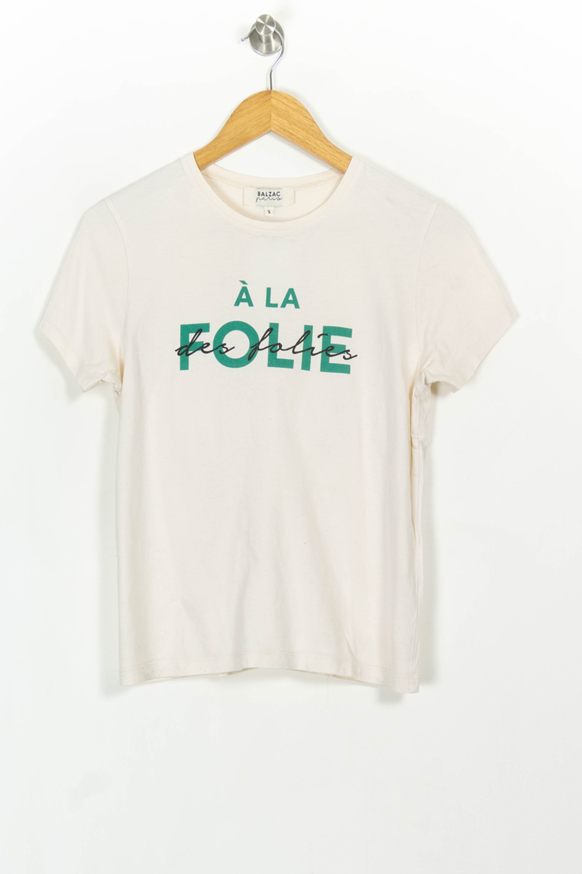 T-shirt BALZAC PARIS - Seconde Main Beige