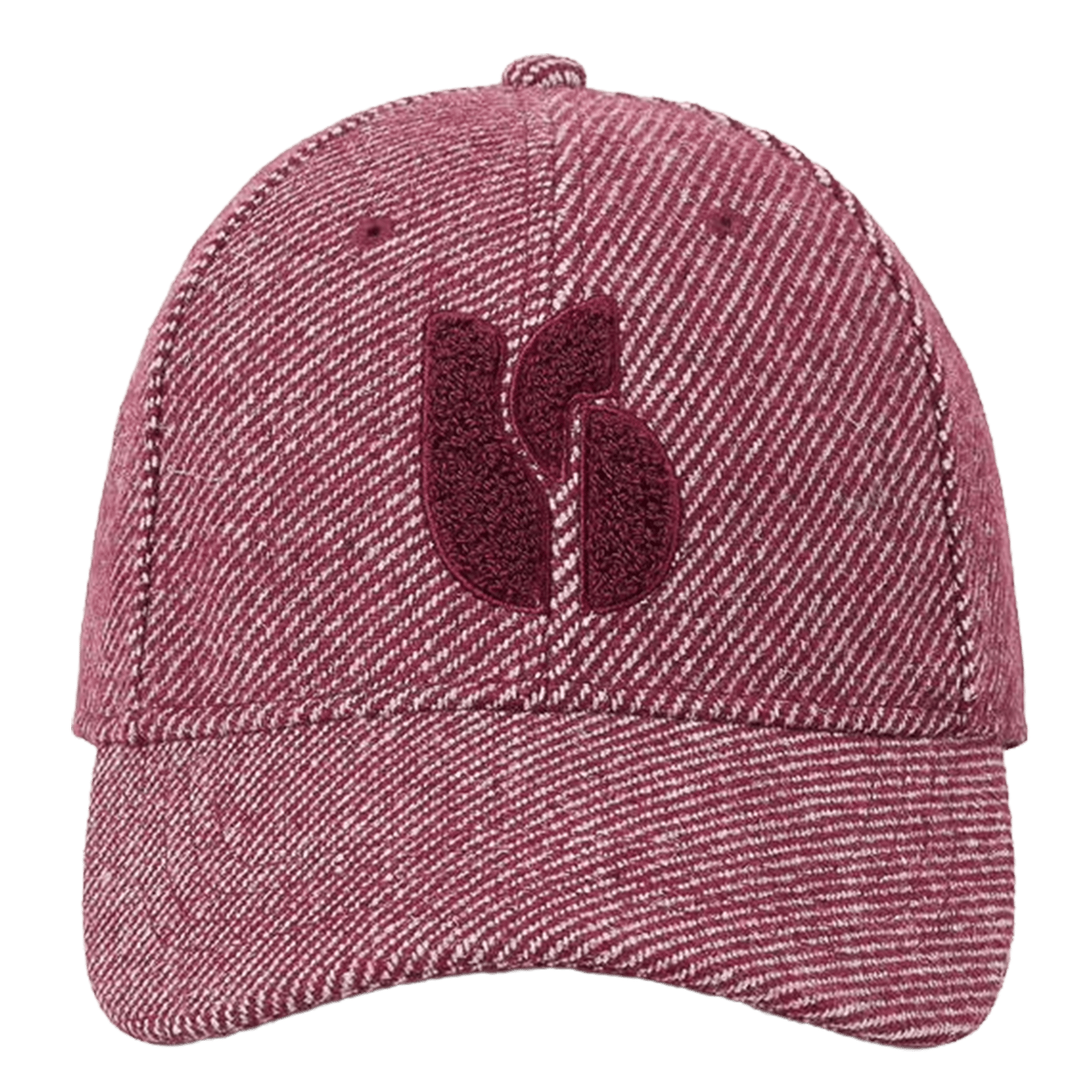 Casquette brodée BA&SH Prune