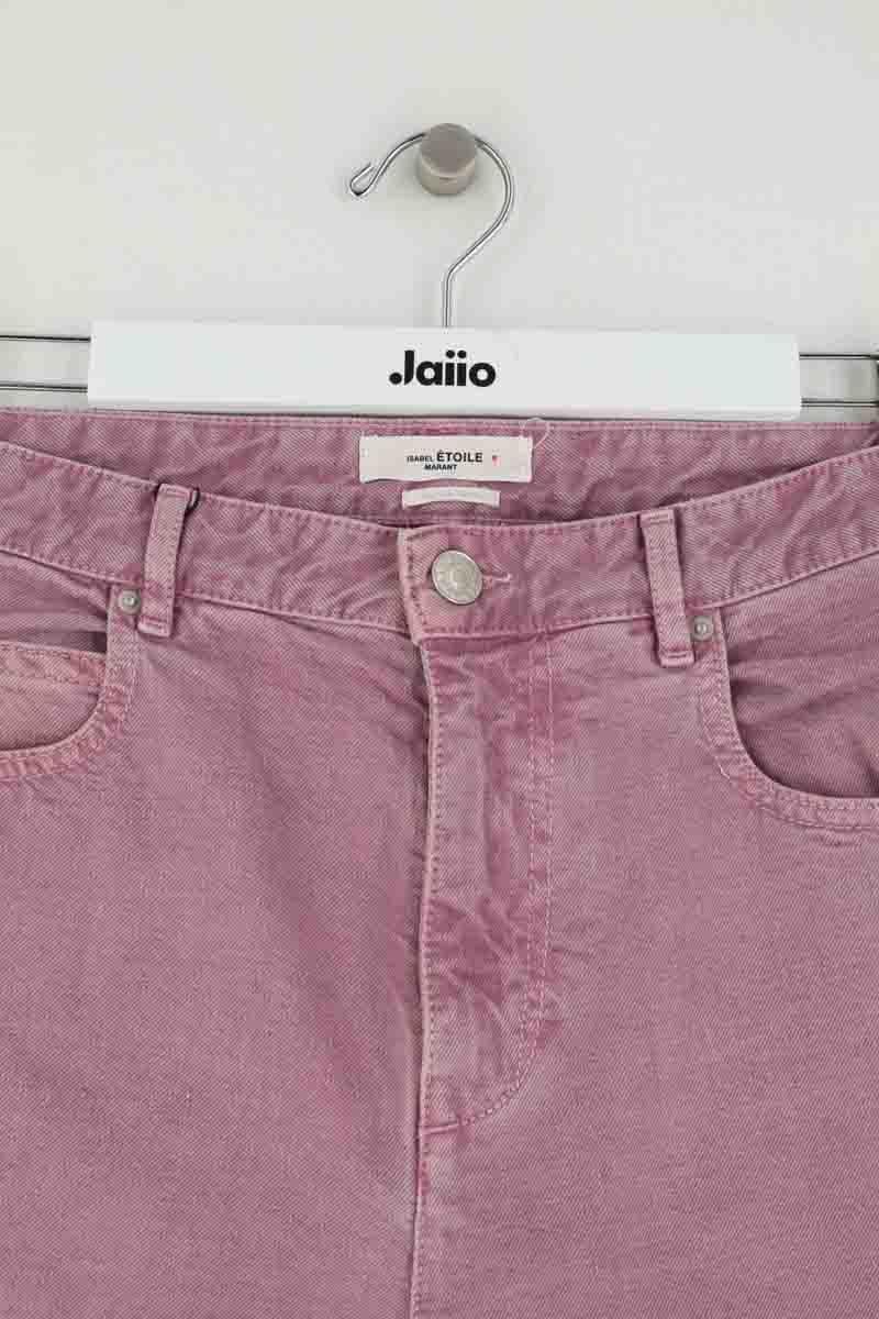 Straight jeans ISABEL MARANT ÉTOILE - SECONDE MAIN Pink