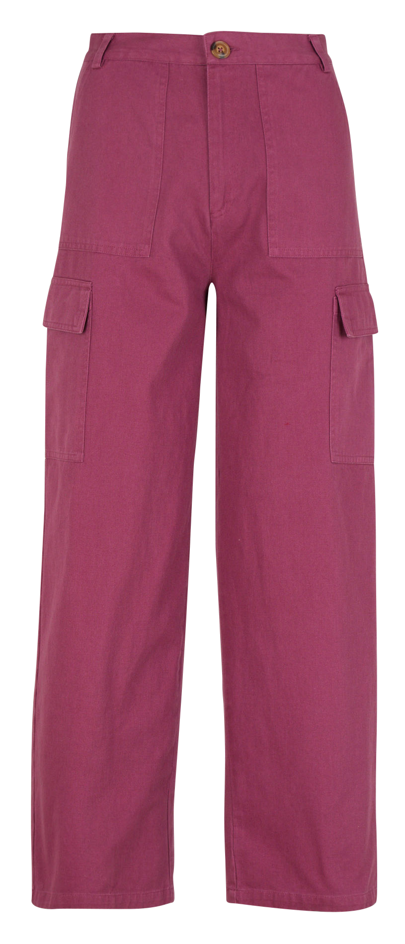 Pantalon cargo en coton LA PETITE ETOILE Violet