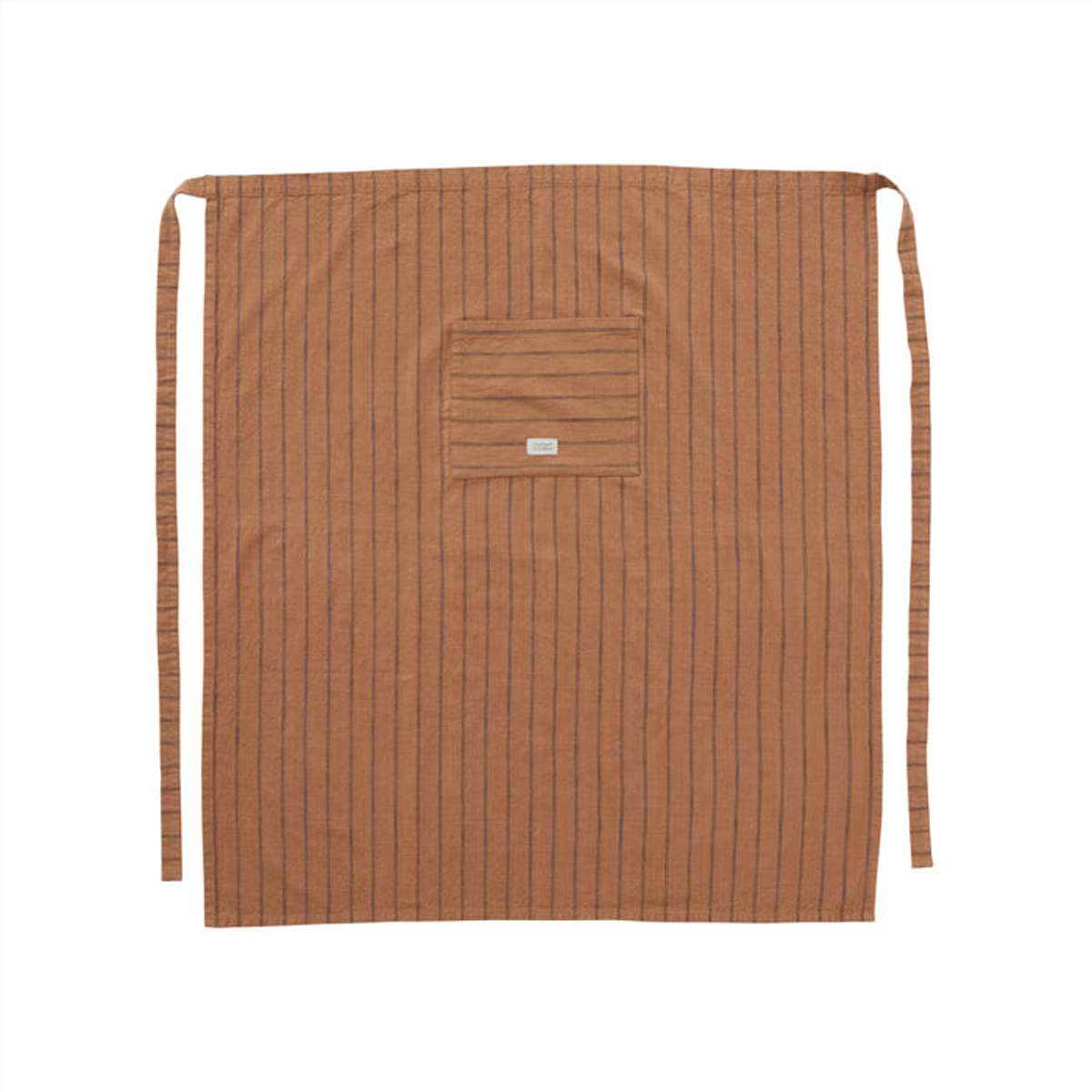 Organic cotton apron OYOY LIVING DESIGN Brown