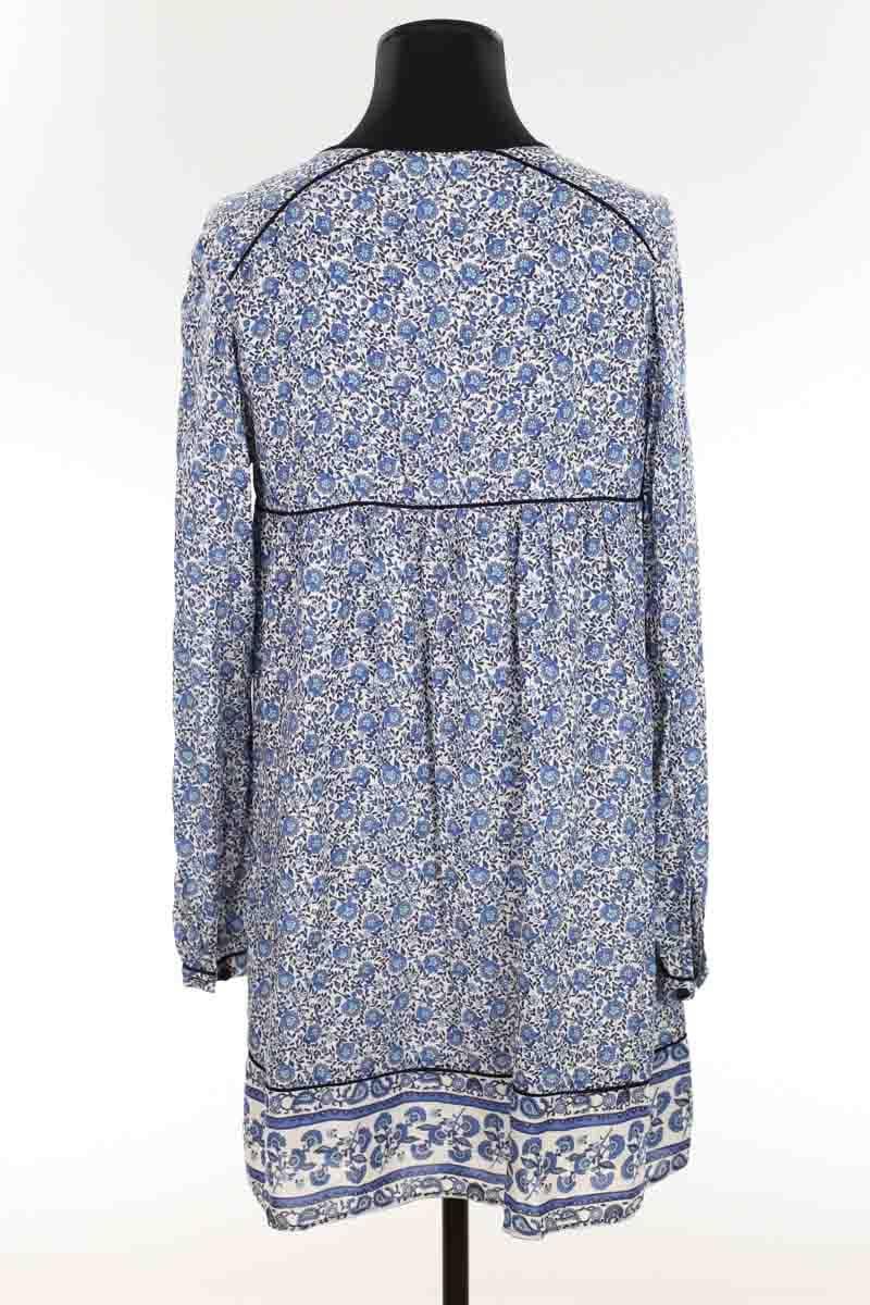 Cotton dress SEZANE - Seconde main Blue