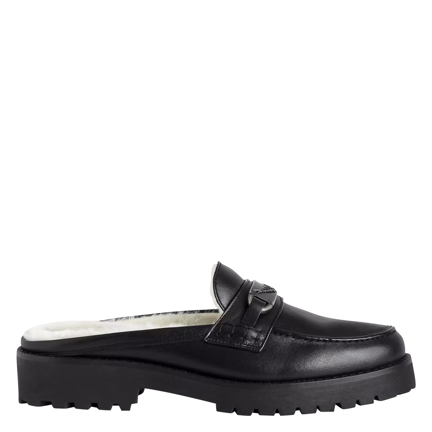 Penny Slide moccasin mules ZADIG&VOLTAIRE Black