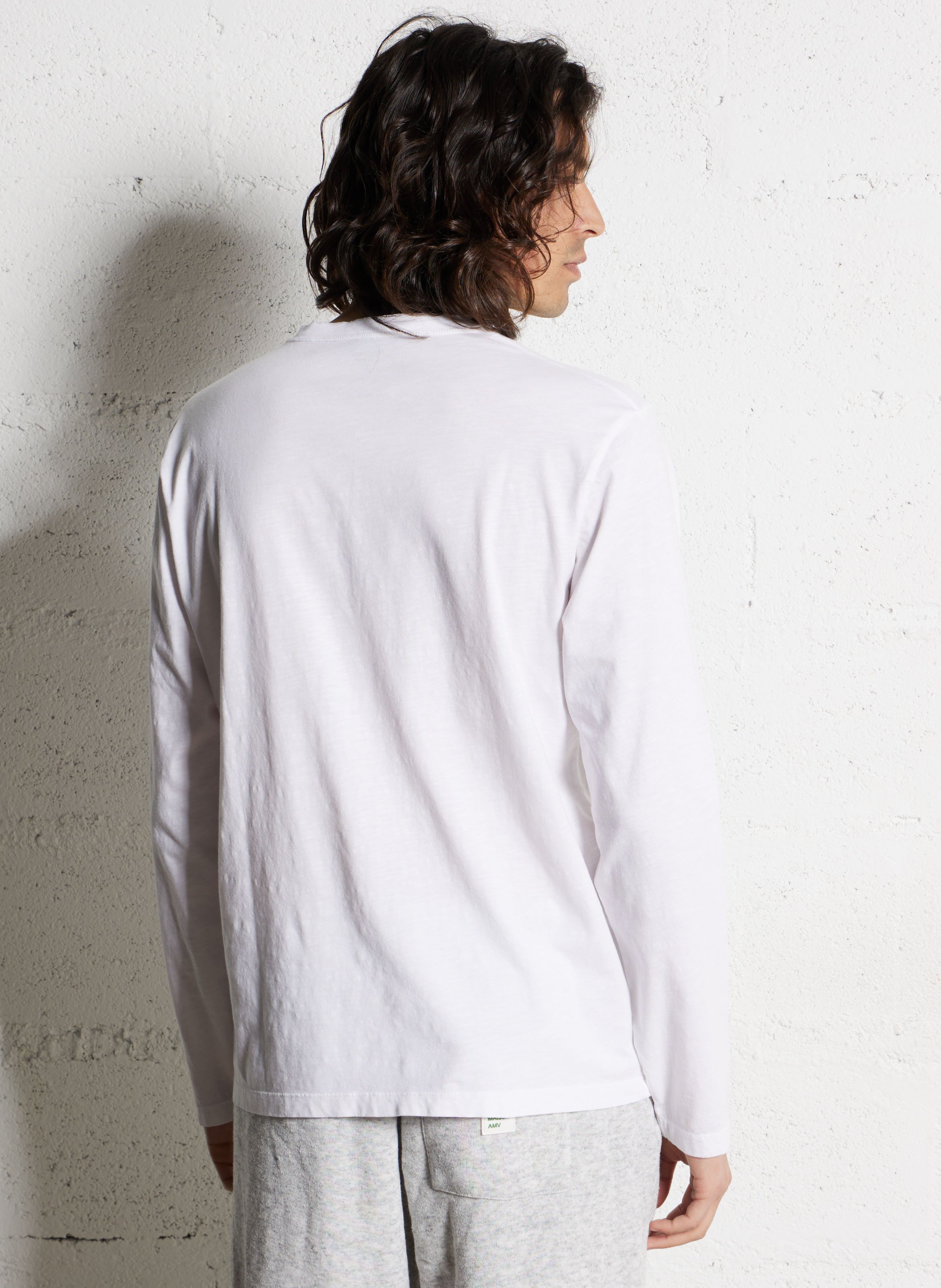 Straight cotton T-shirt HARTFORD White