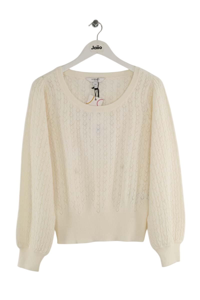 Cotton pullover LK BENNETT - Seconde Main White