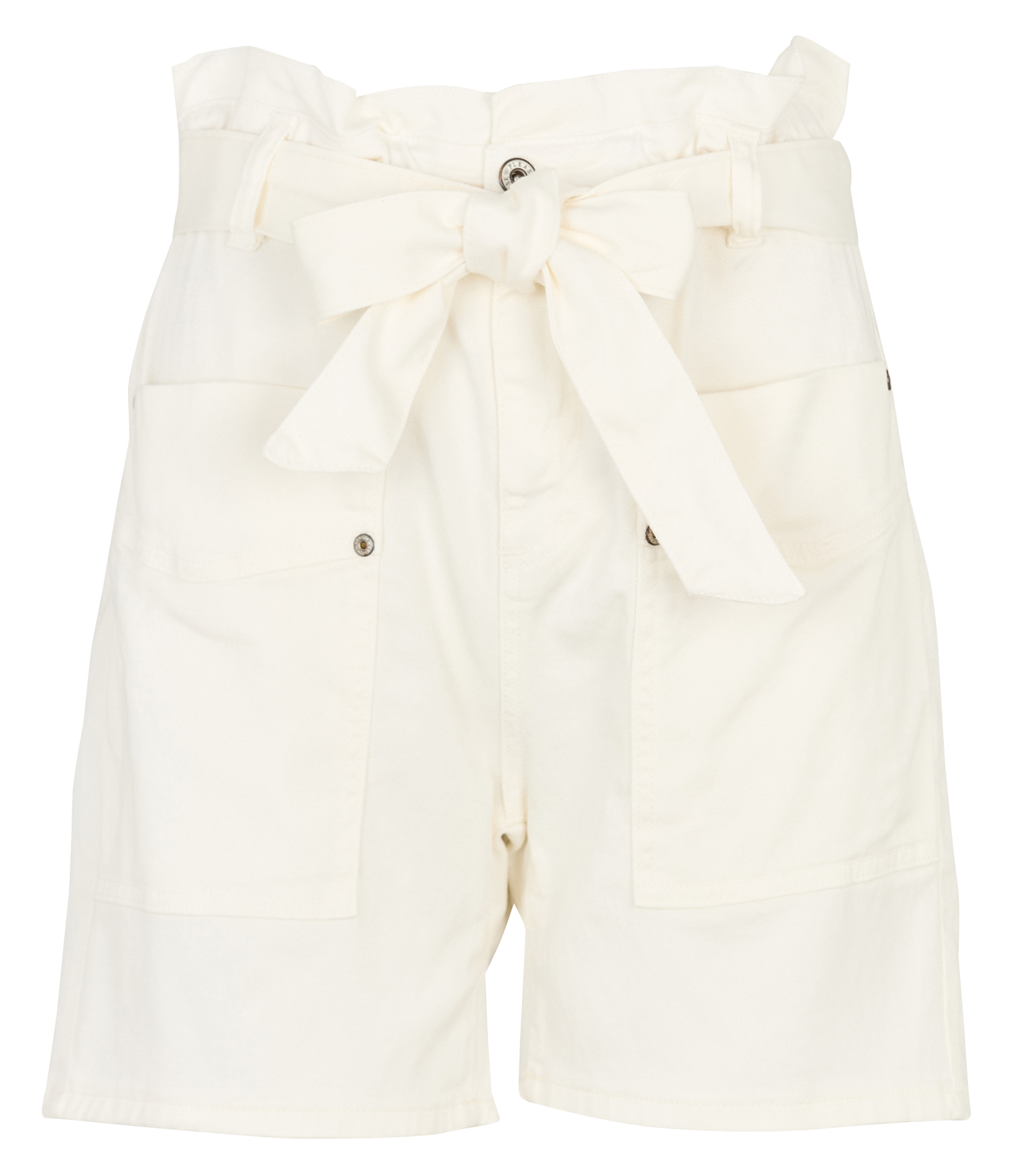 Short droit  PLEASE Blanc