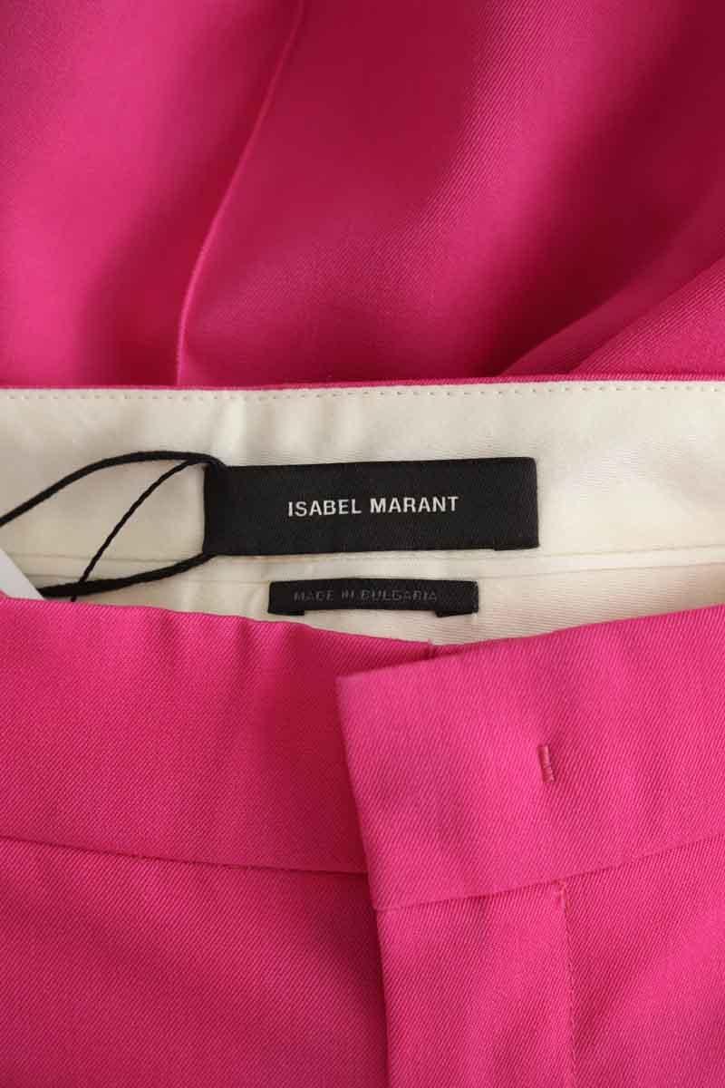 Slim-fit cotton cargo pants ISABEL MARANT - Seconde Main Pink