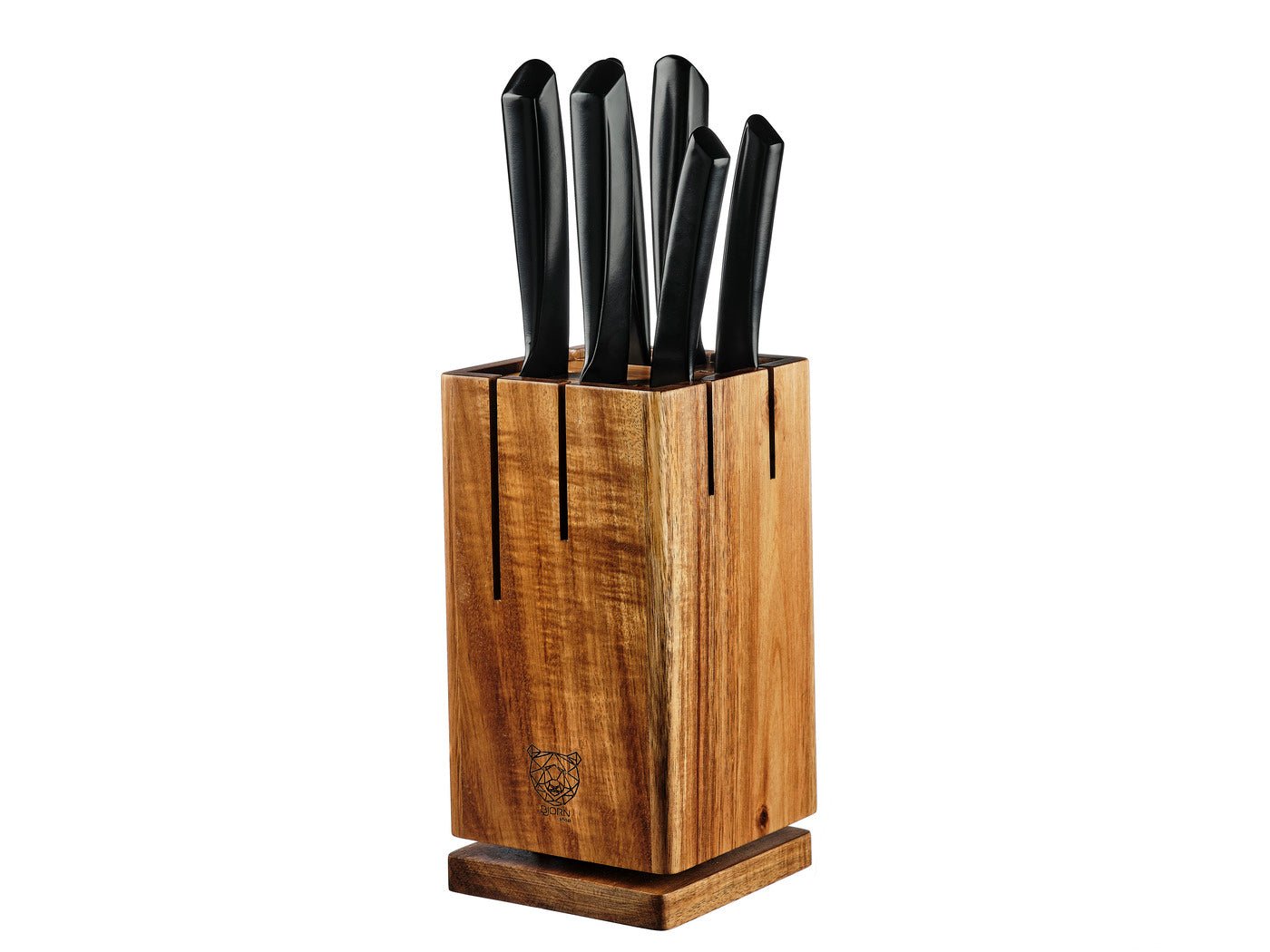 Jensen Skagen Kitchen Knife Set - 7 pieces BJORN Black