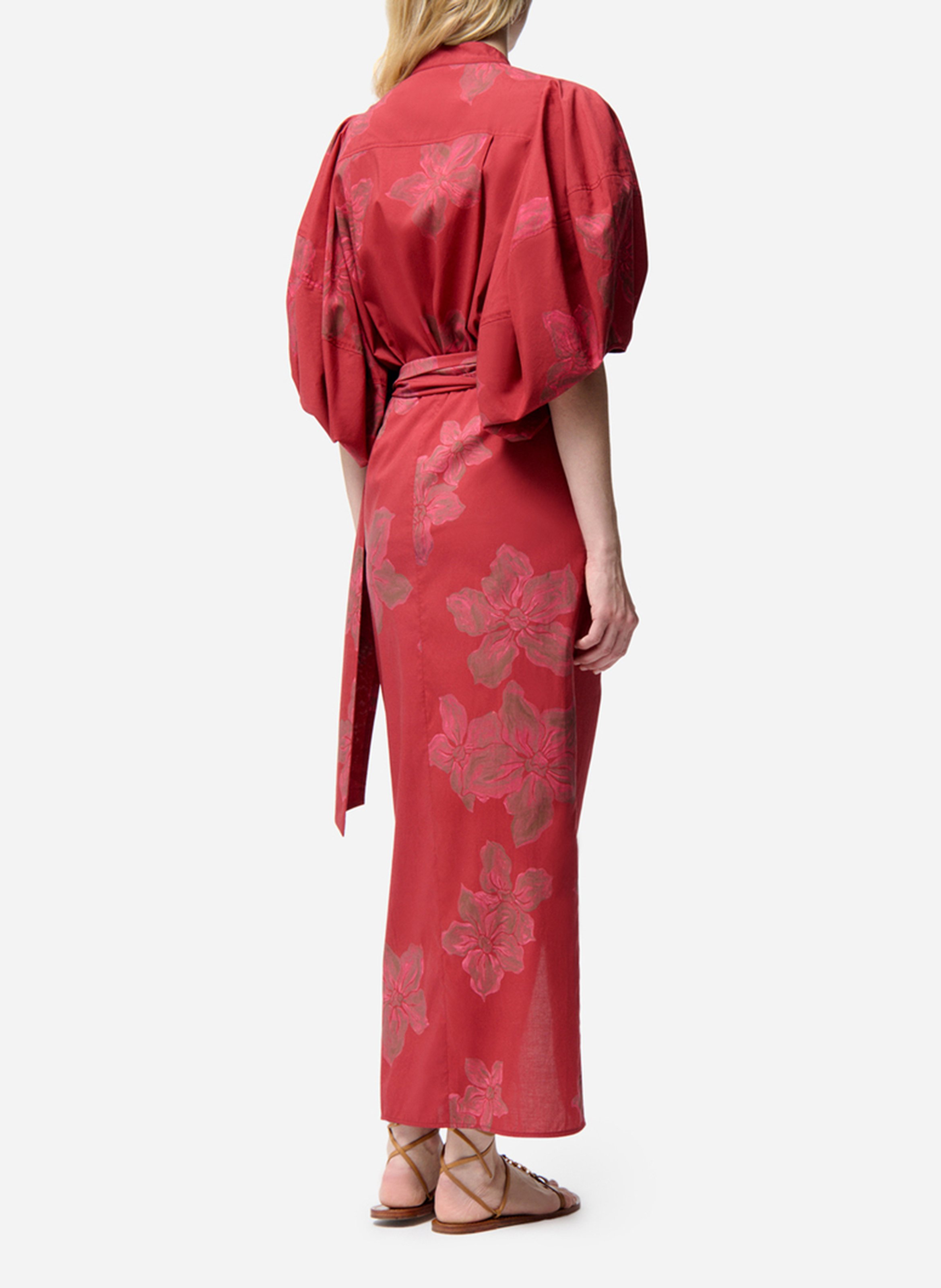 Jupe mdi portefeuille VANESSA BRUNO Rouge