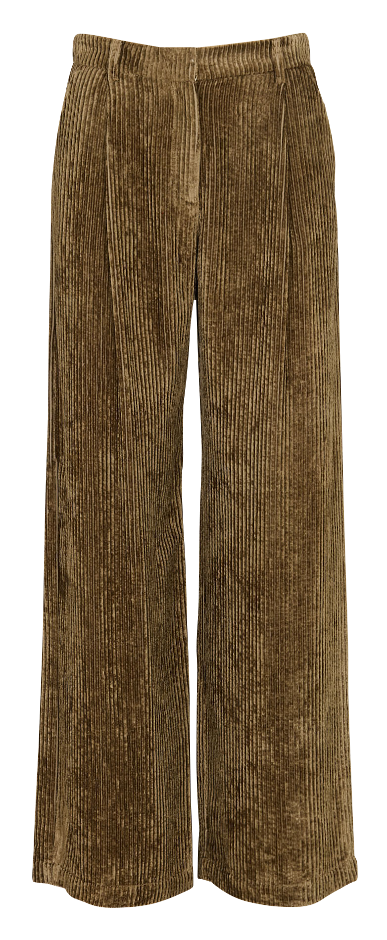 Corduroy cropped pants MOMONI Khaki