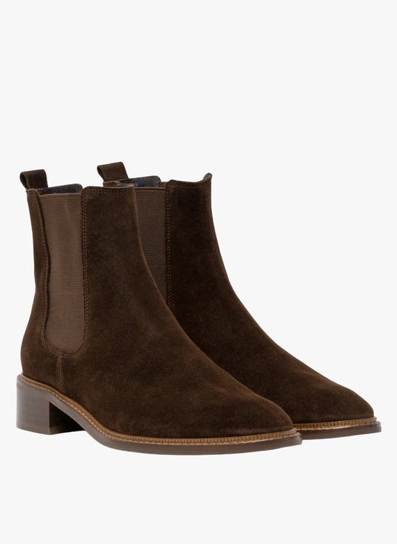 Boots en cuir | Marron by BOCAGE Boots en cuir Marron