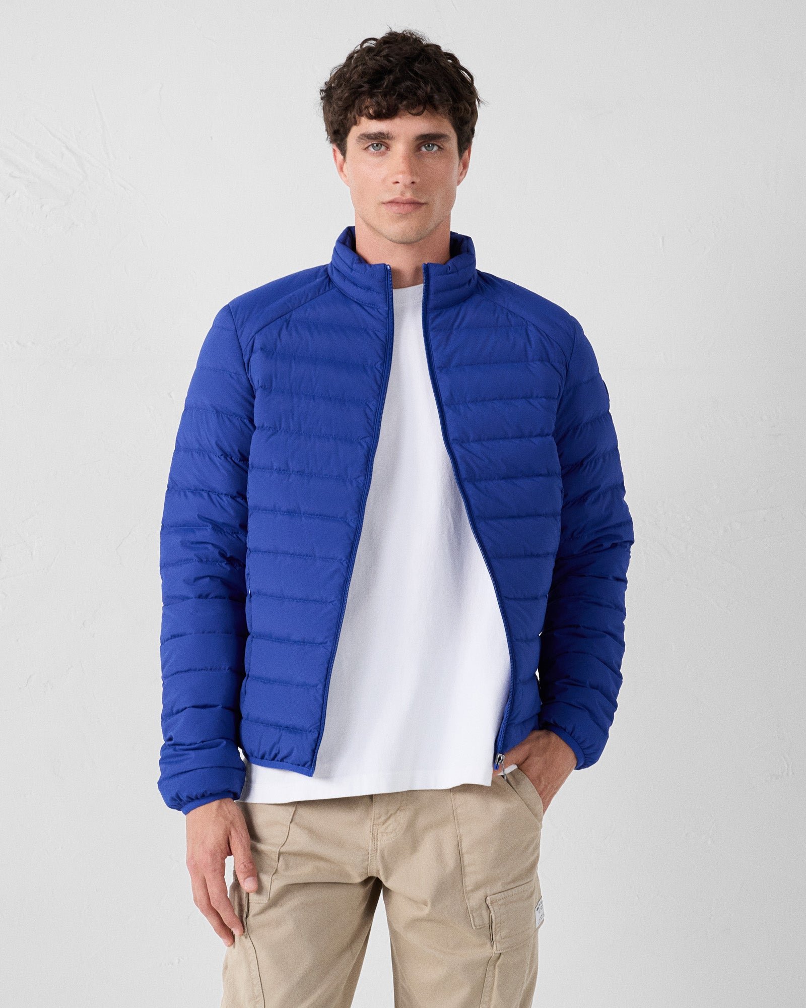 Stretch light down jacket Aragon JOTT Blue