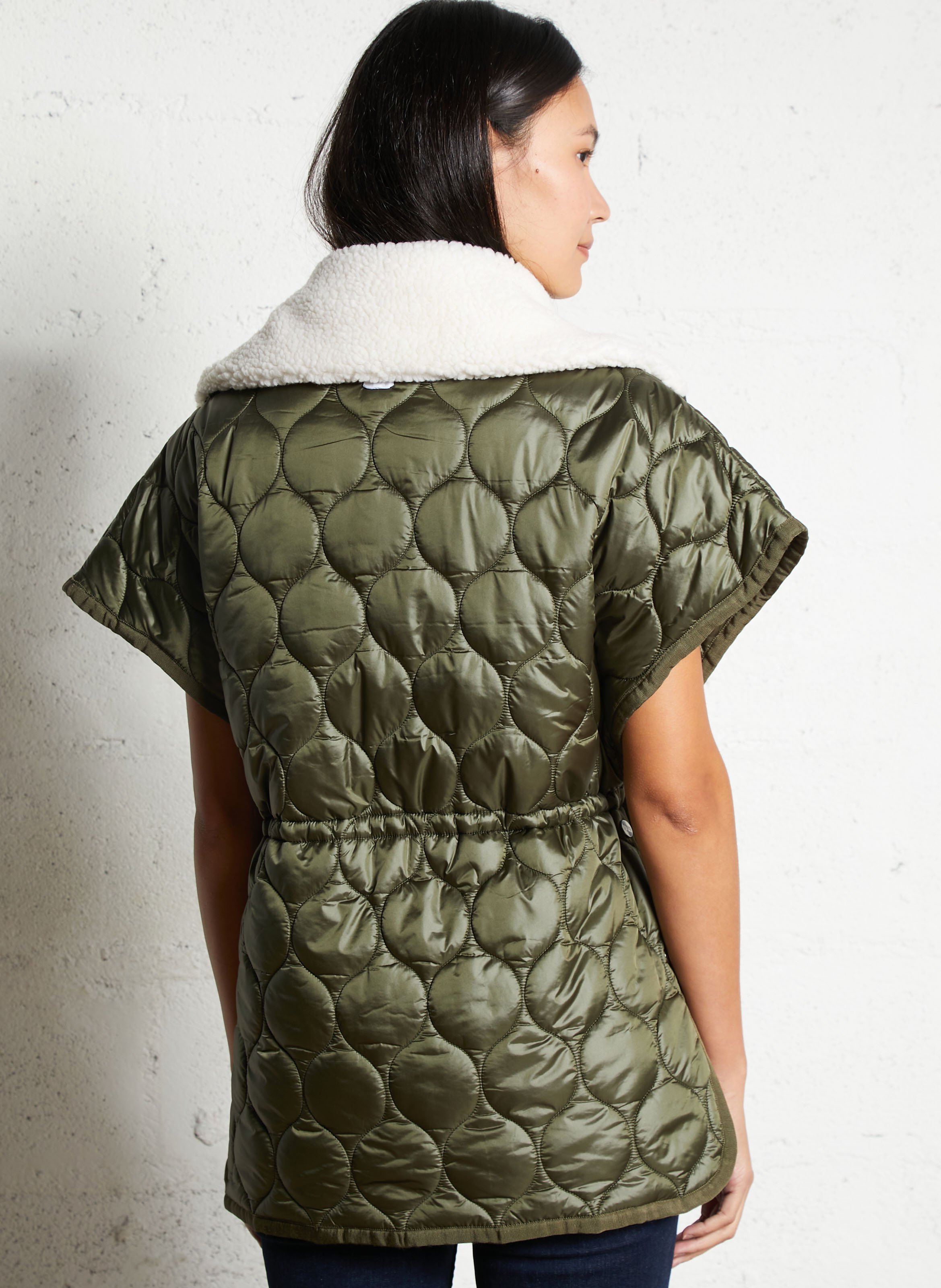 Veste ample sans manches matelassée LIU JO Violet