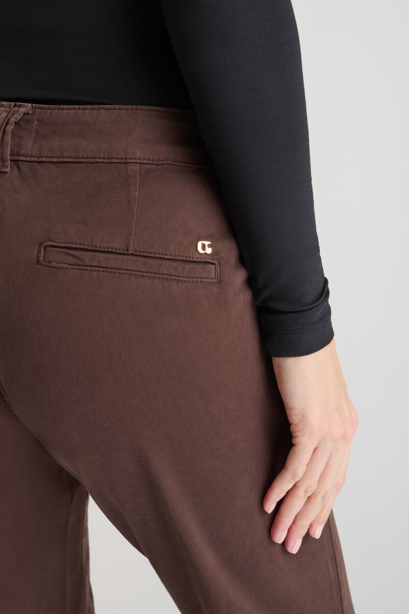 Carrot trousers LE TEMPS DES CERISES Brown