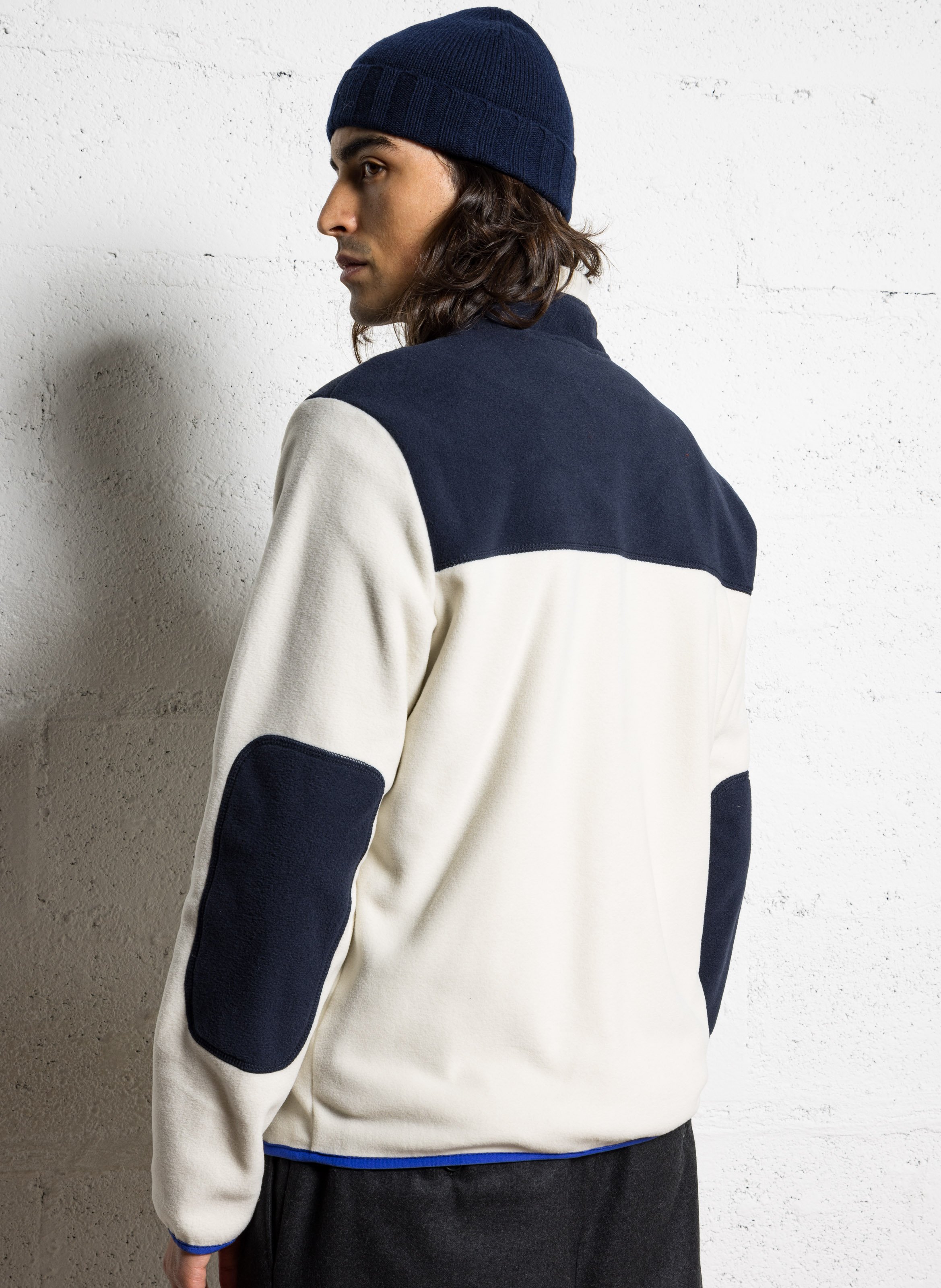 Rechte fleece met opstaande kraag NAPAPIJRI Beige