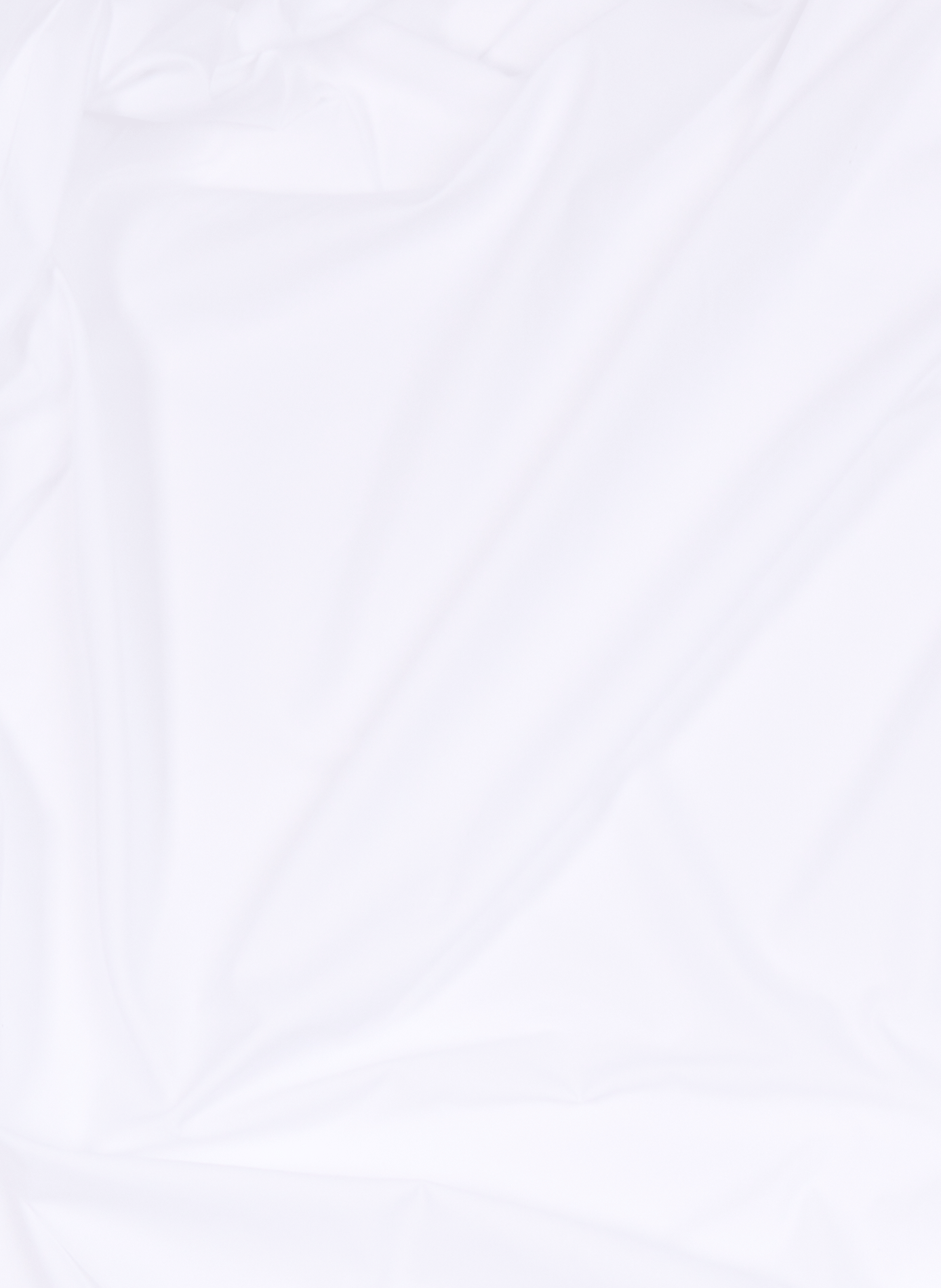 Cotton fitted sheet AU PRINTEMPS PARIS MAISON White