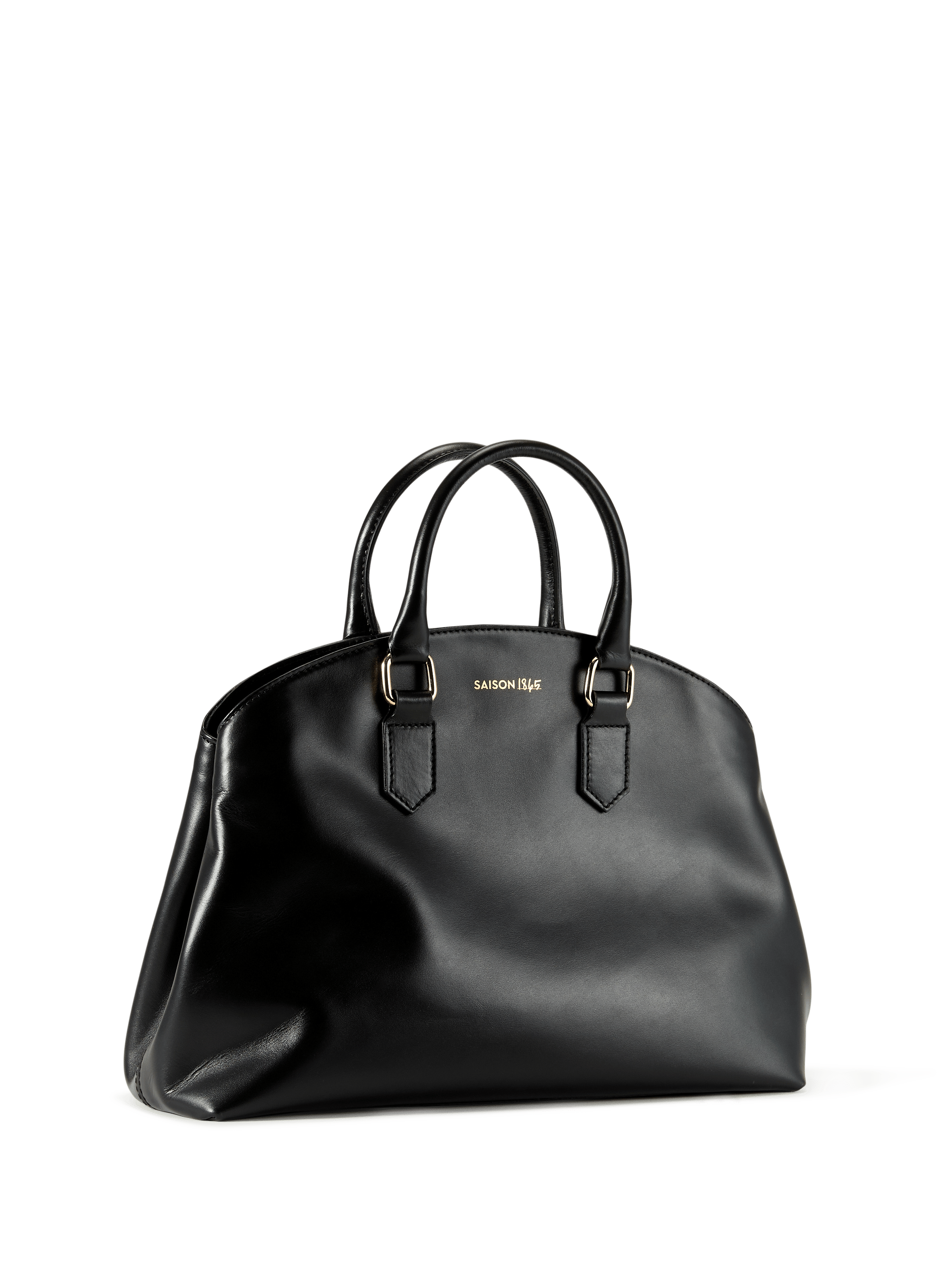 Sac à main en cuir velours SAISON 1865 Negro