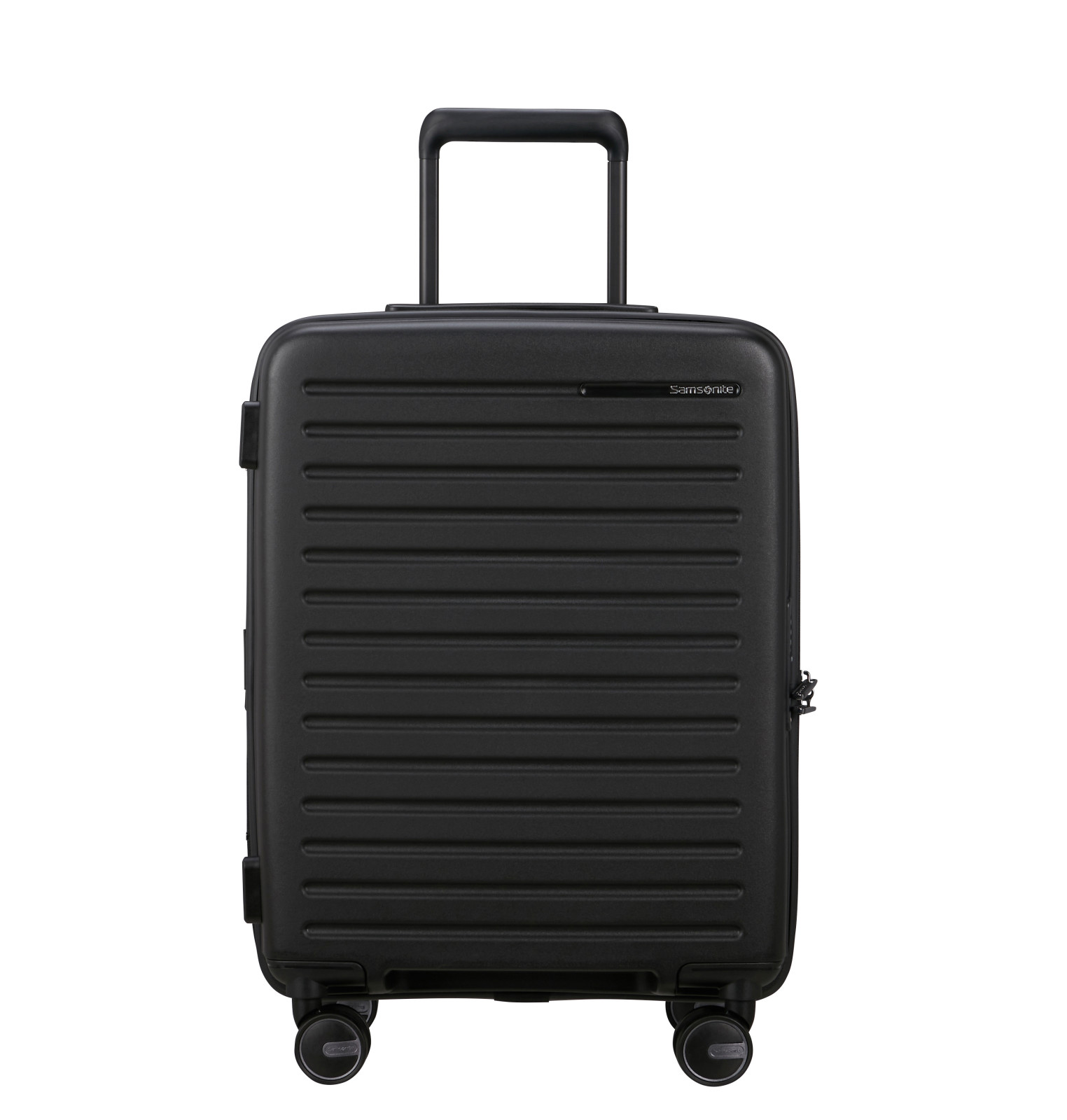 Restackd 4-wheel carry-on suitcase size S SAMSONITE Black
