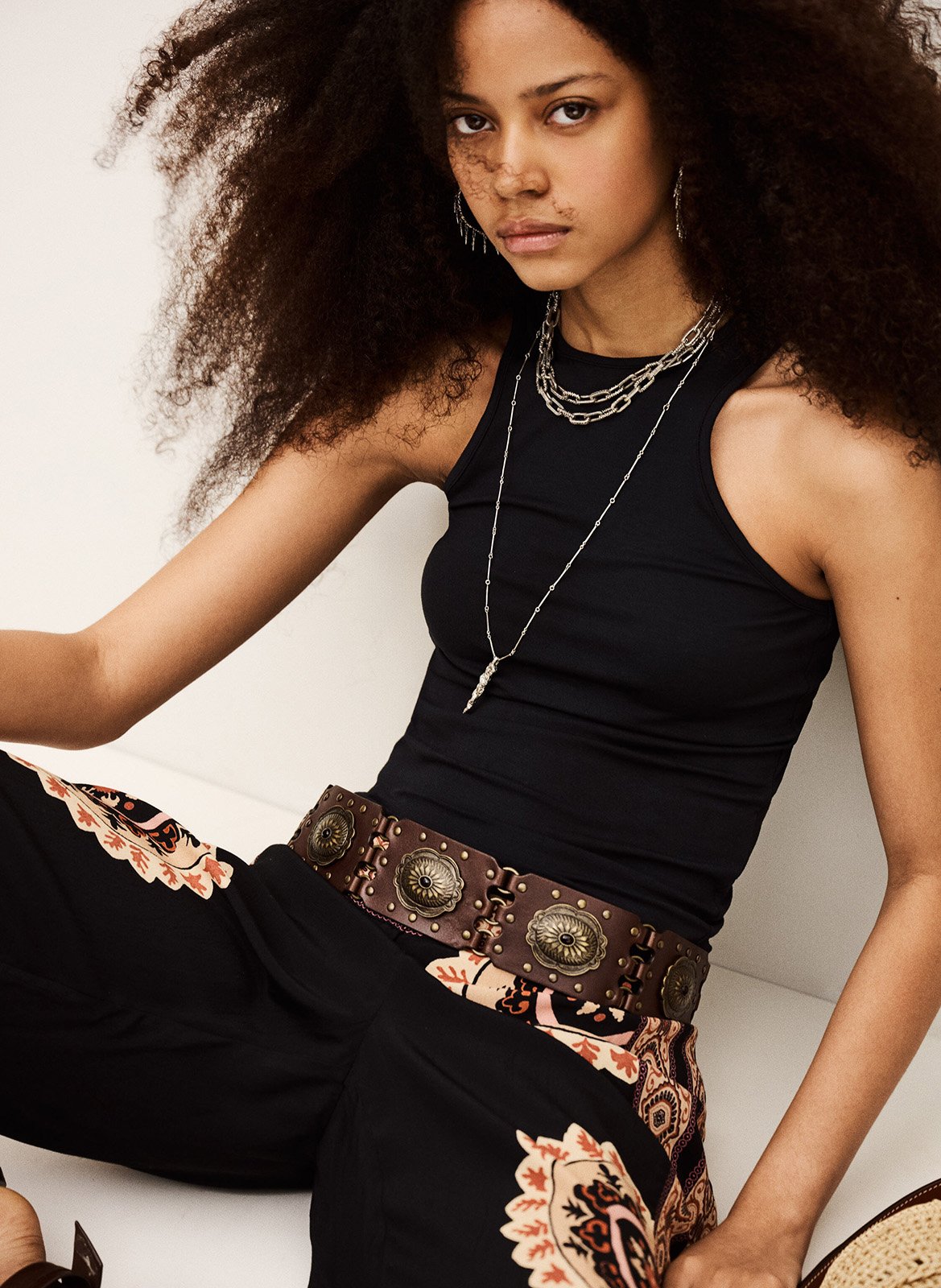 Débardeur col rond BA&SH Bleu