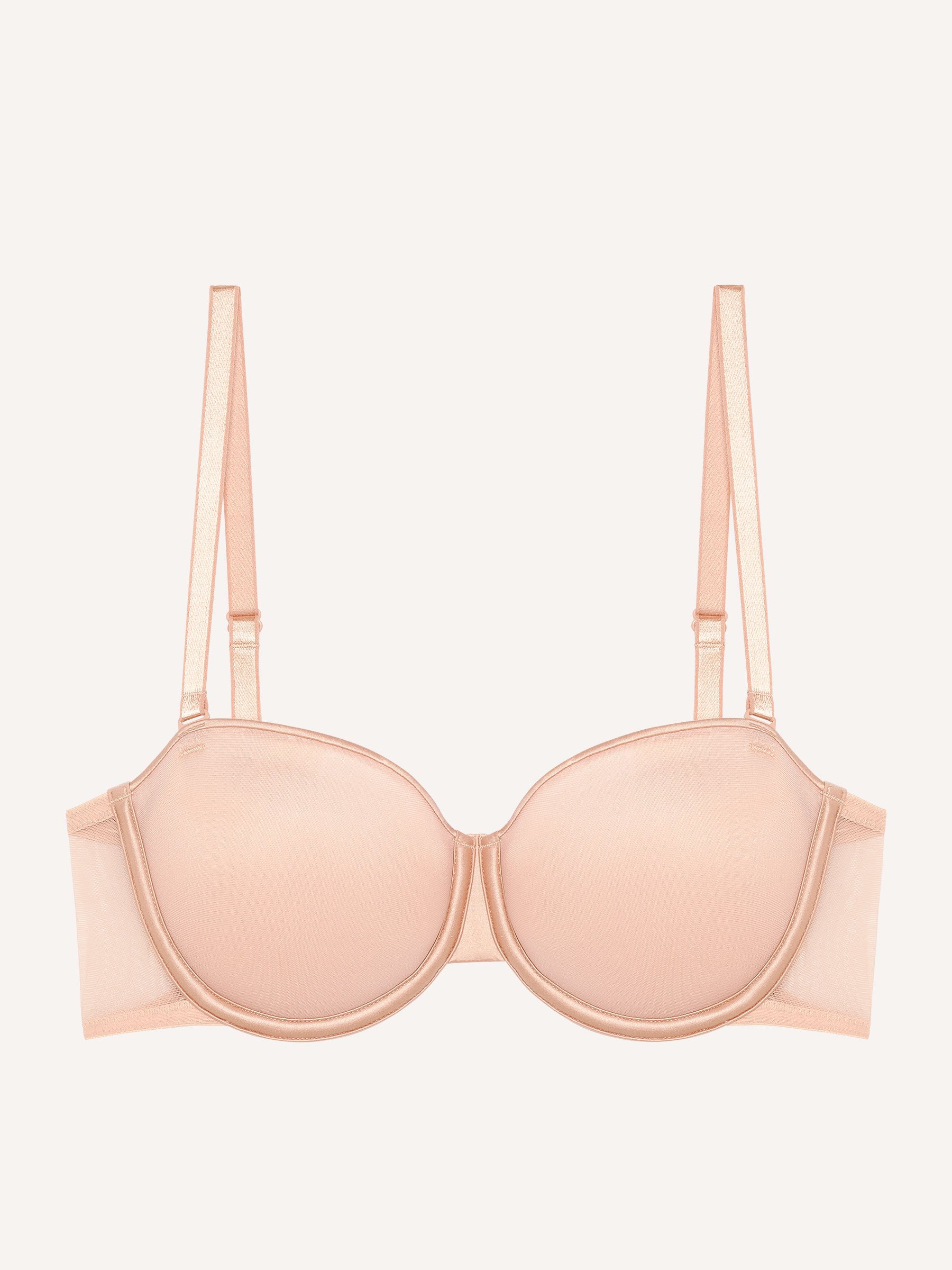 Soutien-gorge bandeau à armatures à coques PASSIONATA Beige