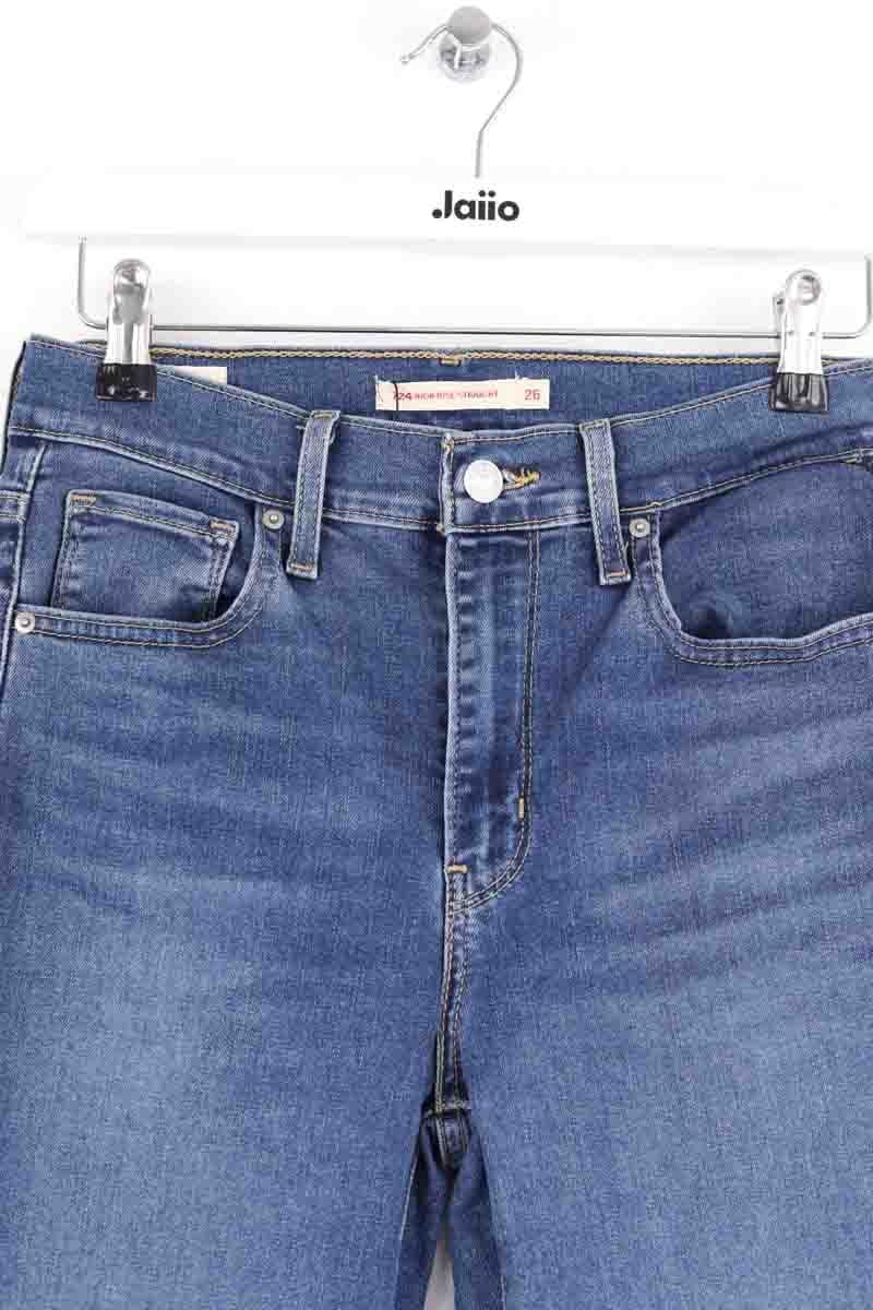 Straight Leg Jeans 724 LEVI'S - Seconde main Blue