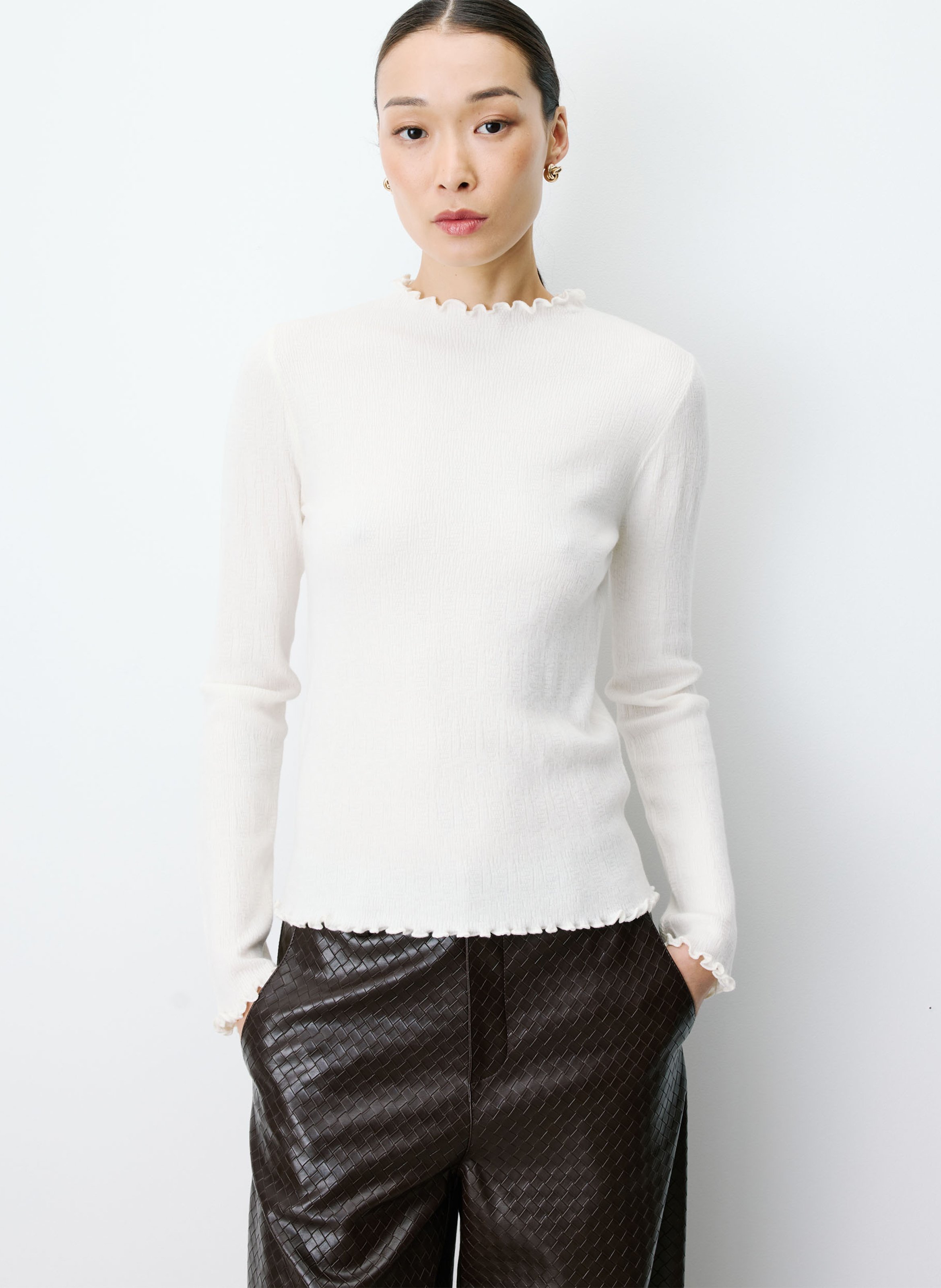 Pull col rond  GRACE ET MILA