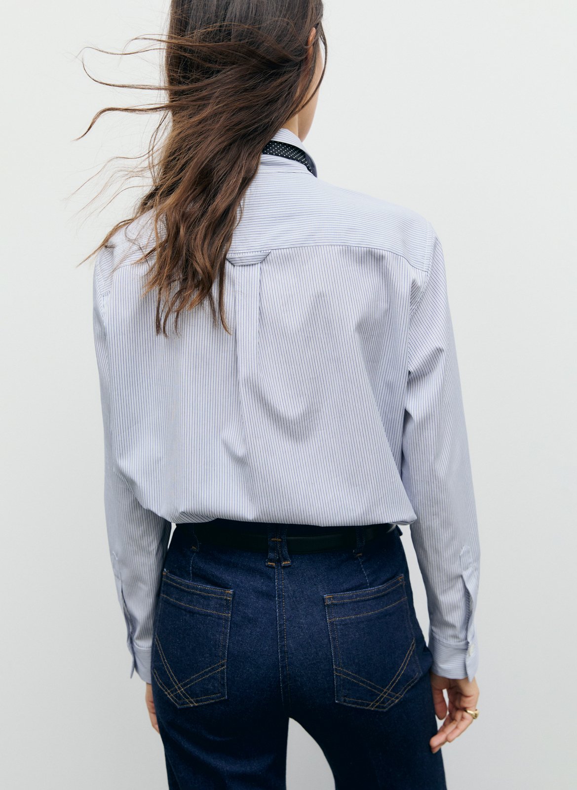 Gerade geschnittenes Hemd mit Streifen GERARD DAREL Blau
