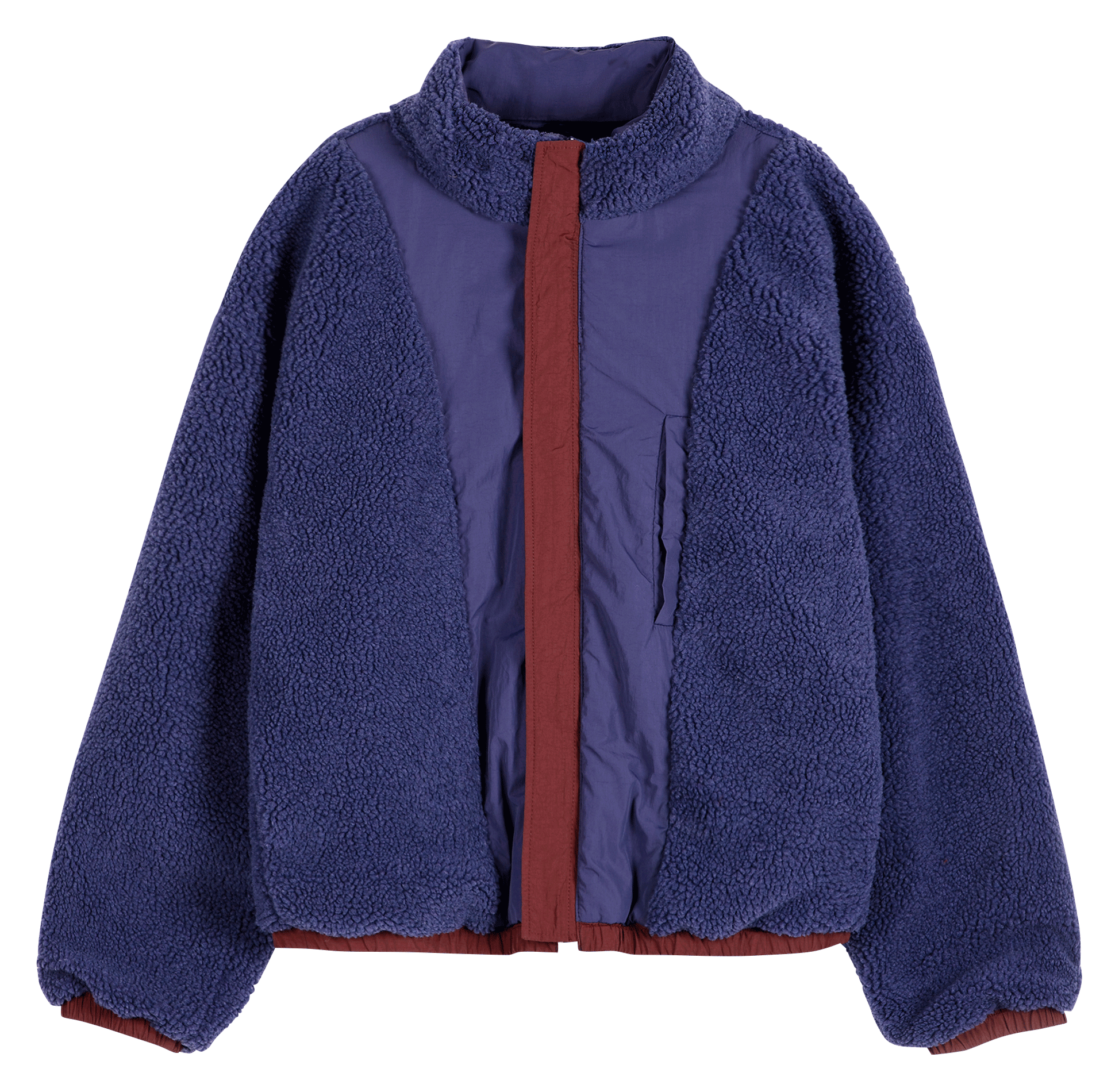 Veste color block réversible à col montant BOBO CHOSES Multicolore