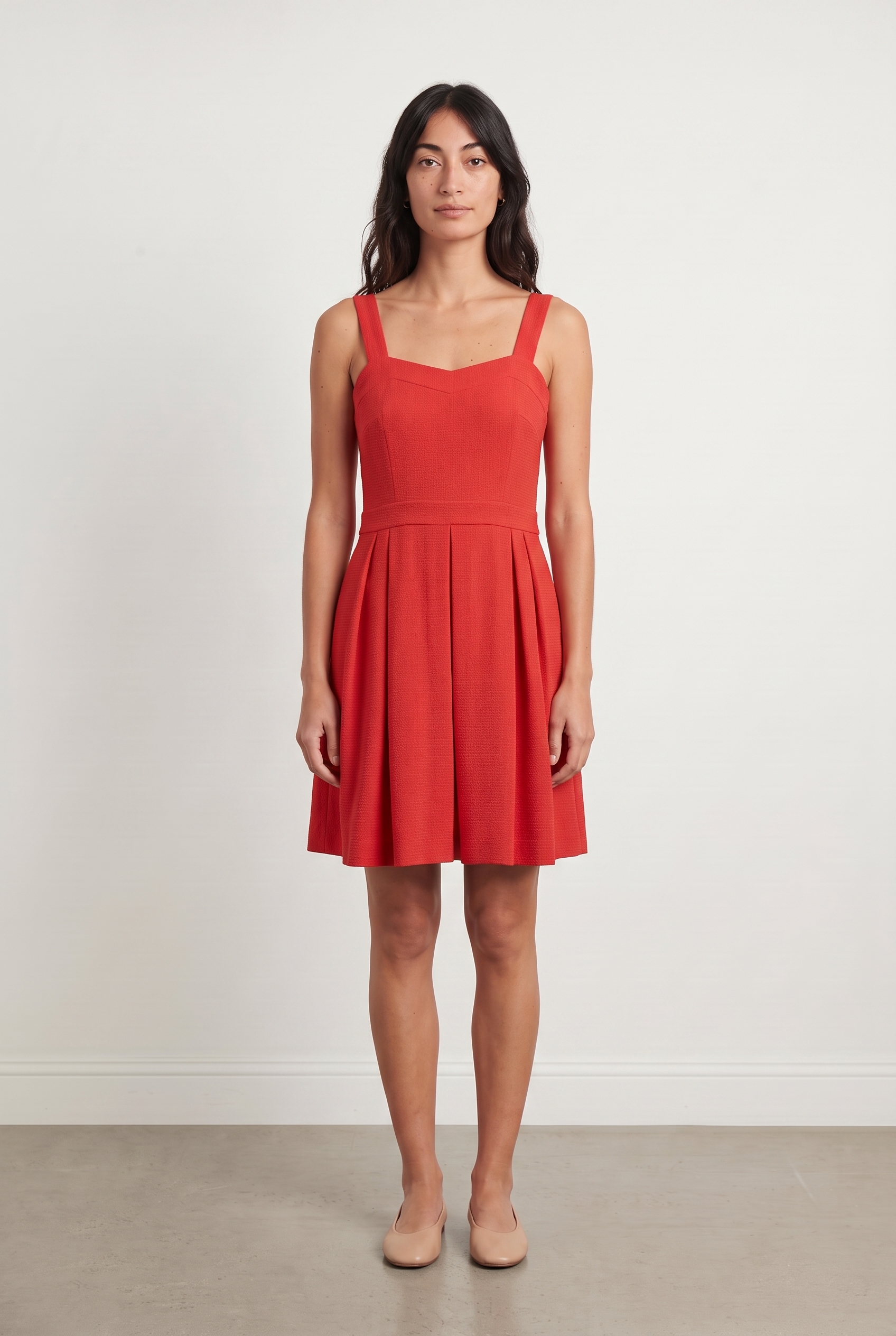 Robe courte & midi COMPTOIR DES COTONNIERS - Seconde main Rouge