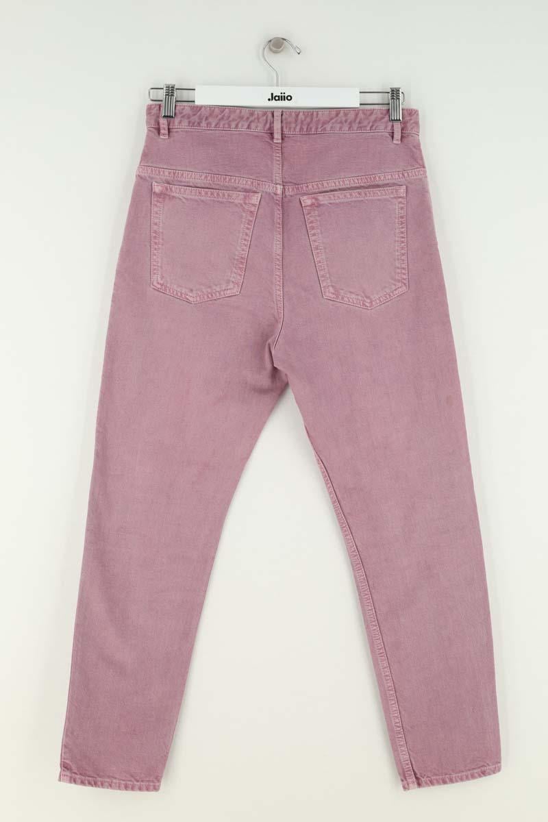 Straight jeans ISABEL MARANT ÉTOILE - SECONDE MAIN Pink