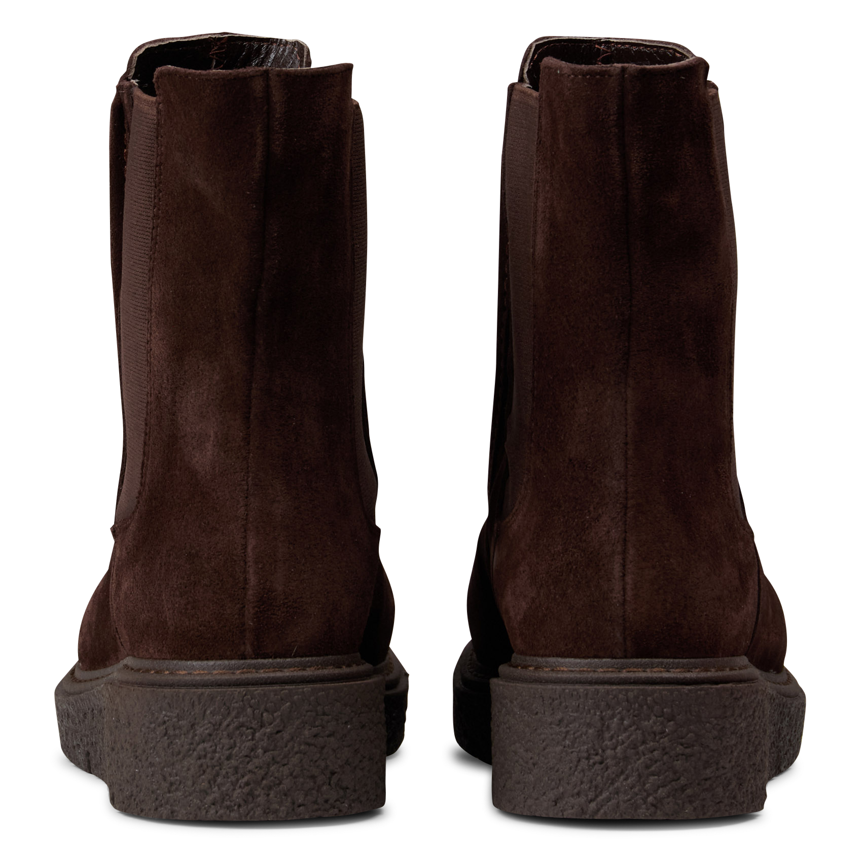 Suede leather ankle boots MELLOW YELLOW Brown